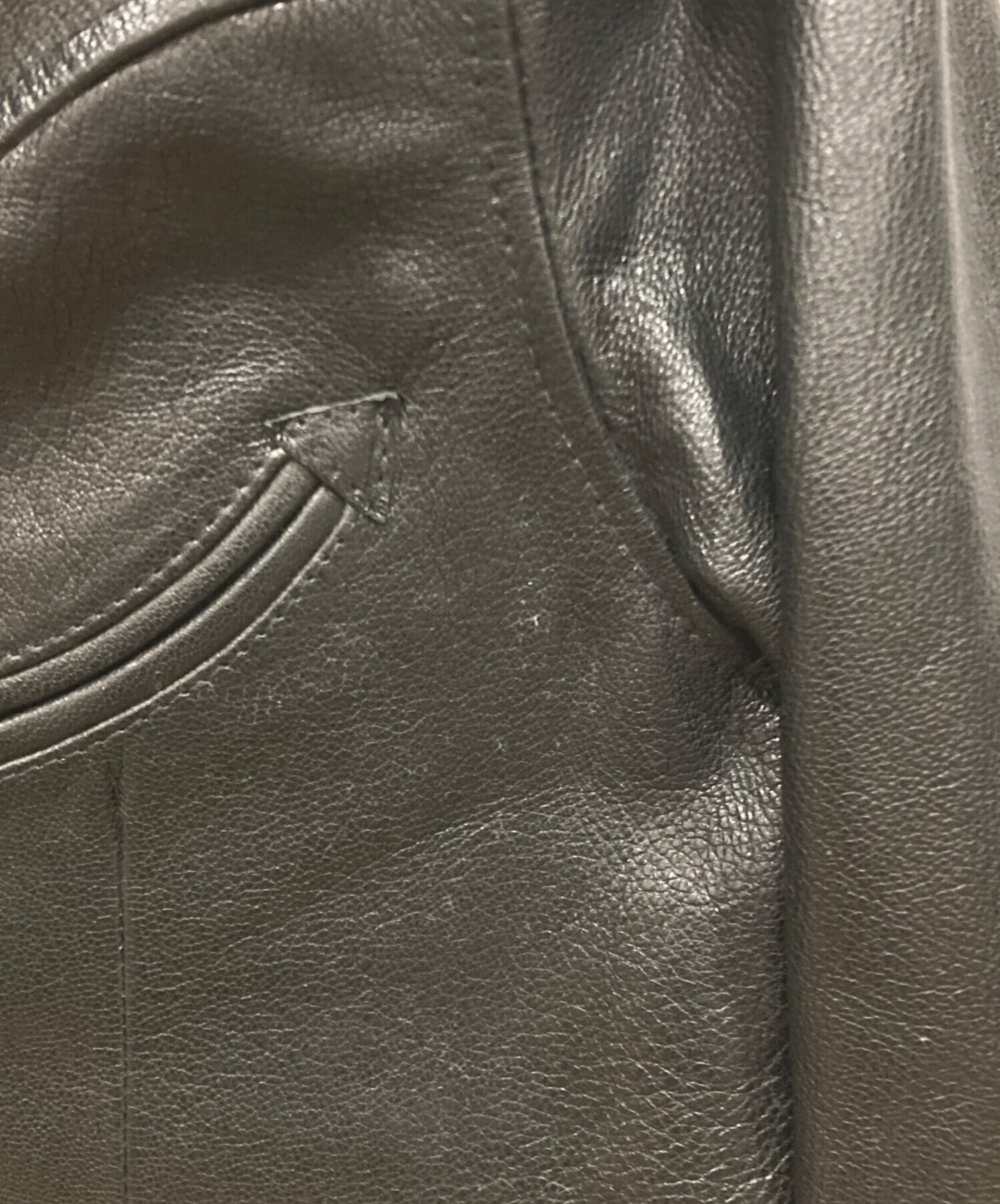 中古・古着通販】WEST RIDE (ウエストライド) ゴートレザーテーラード