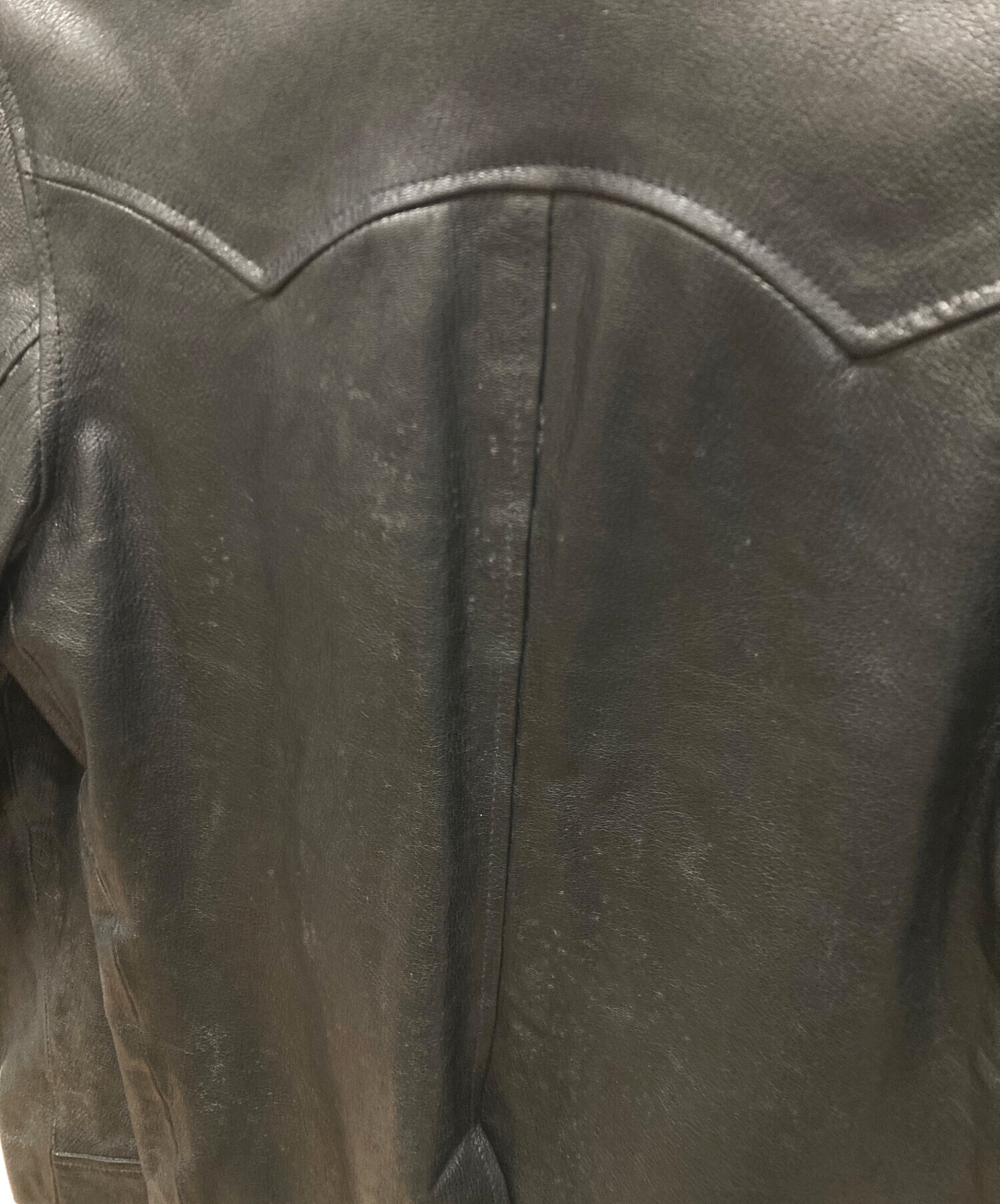 中古・古着通販】WEST RIDE (ウエストライド) ゴートレザーテーラード