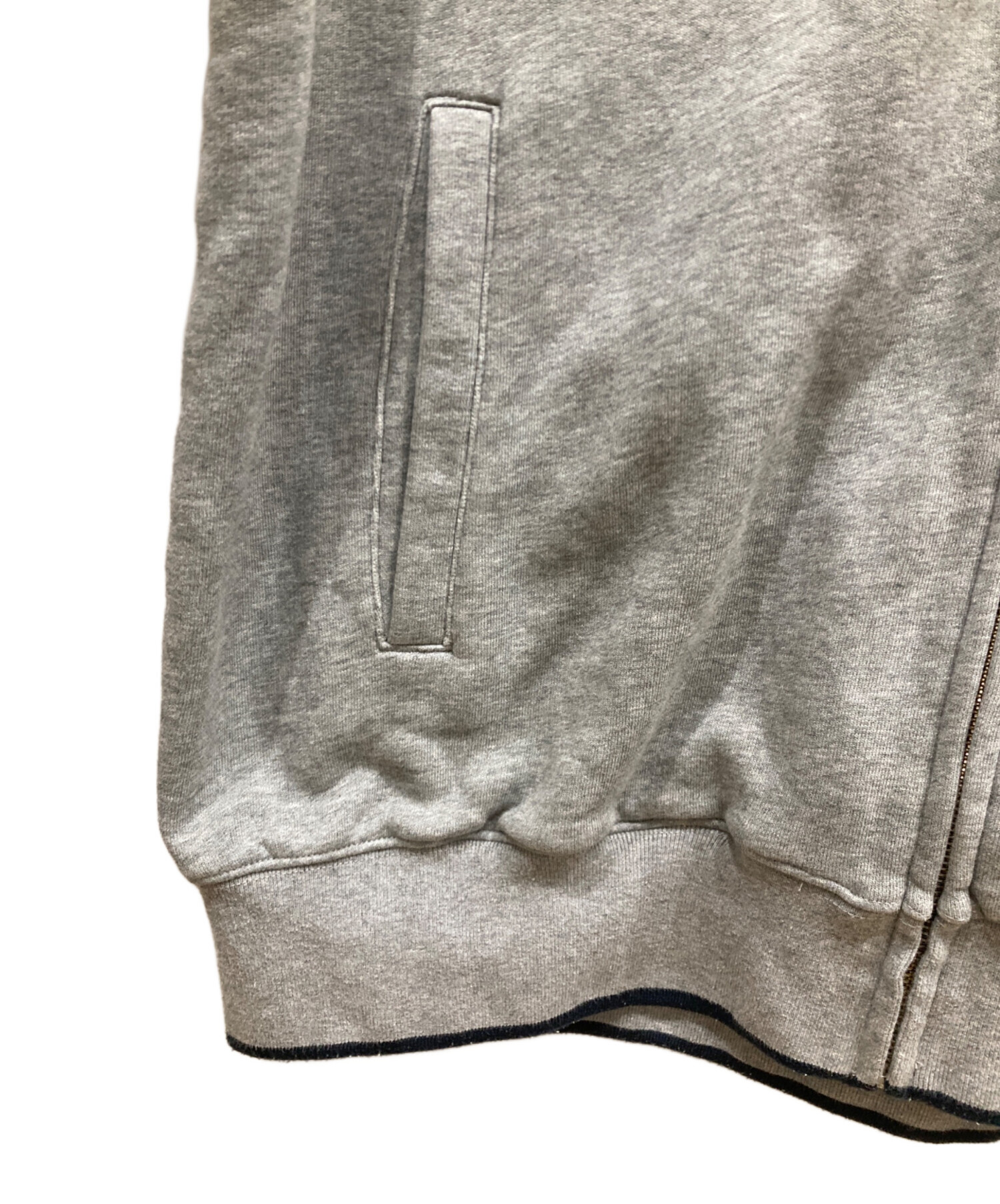 中古・古着通販】PALACE (パレス) GRIMEY ZIP FUNNEL グレー サイズ:XL 中古・古着通販】PALACE (パレス) GRIMEY ZIP FUNNEL グレー サイズ:XL