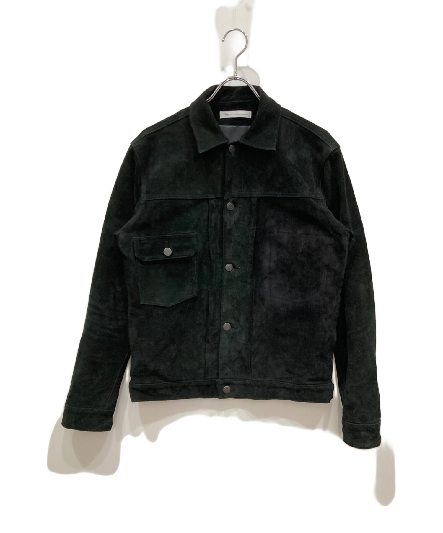 ジャケット・アウター Ron Herman black suede leather tracker 中古・古着通販】Ron Herman (ロンハーマン) 2nd TYPE SUEDE JACKET