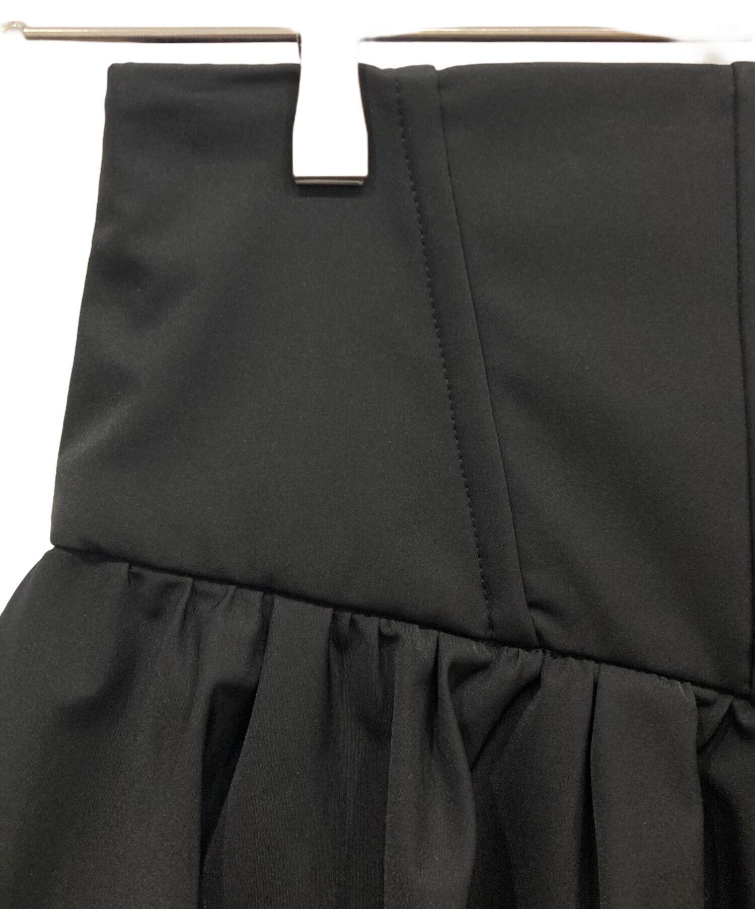 中古・古着通販】Snidel (スナイデル) バルーンミニスカート ブラック