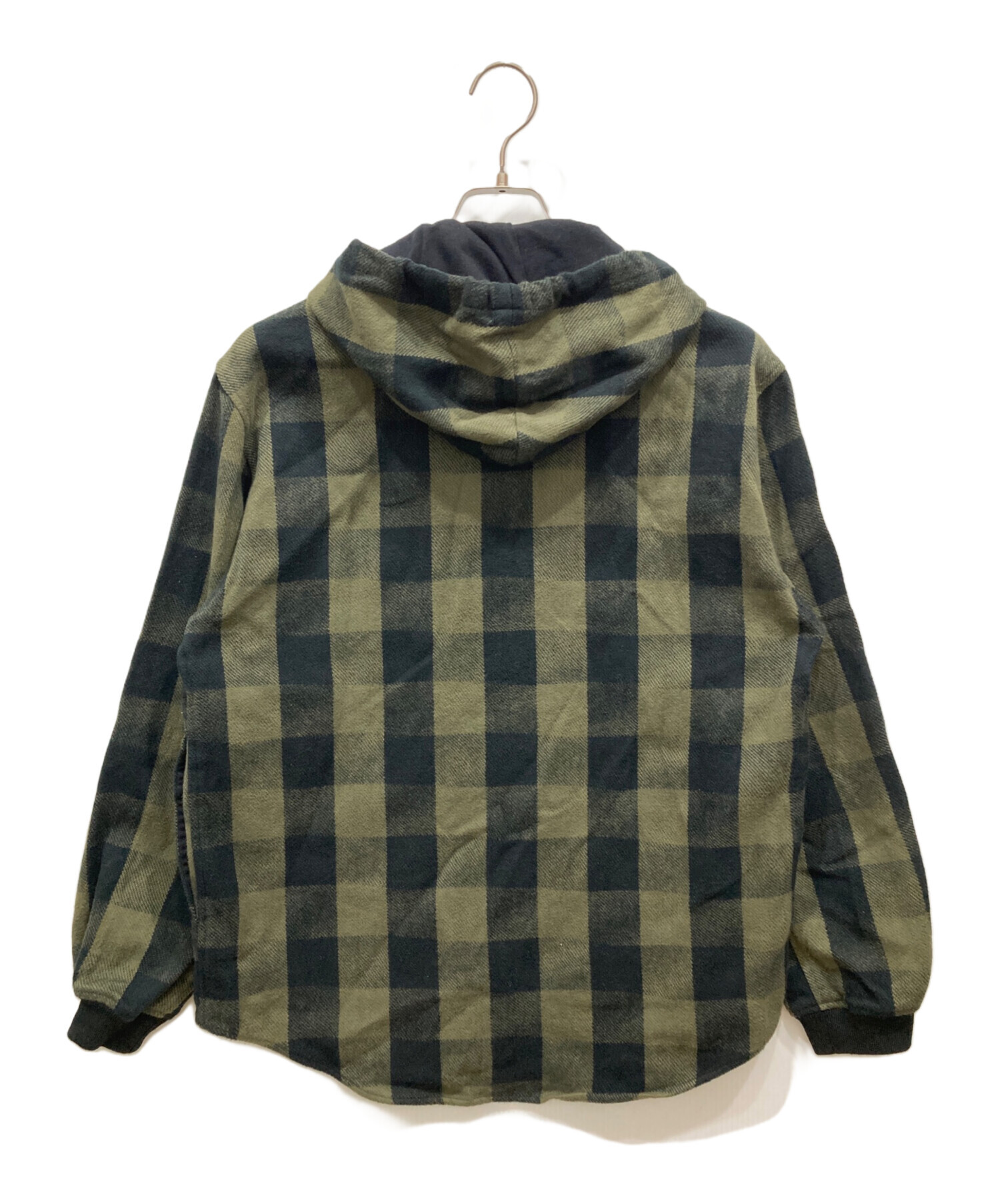 古着 70s SEARS シアーズ Tバック レザー ジャケット 黒 44 TALL 着脱