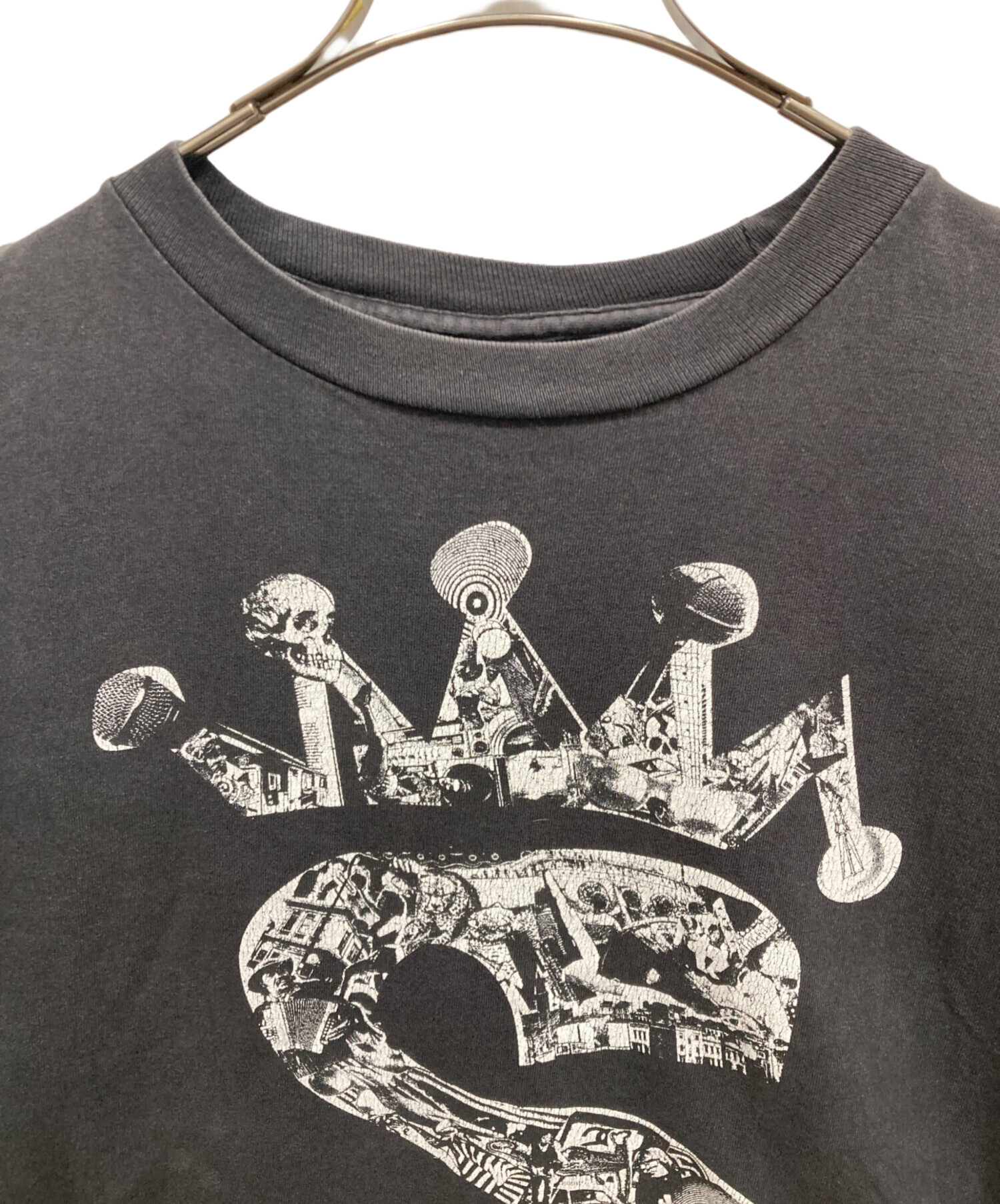 中古・古着通販】stussy (ステューシー) 00sクラウンS Tシャツ 