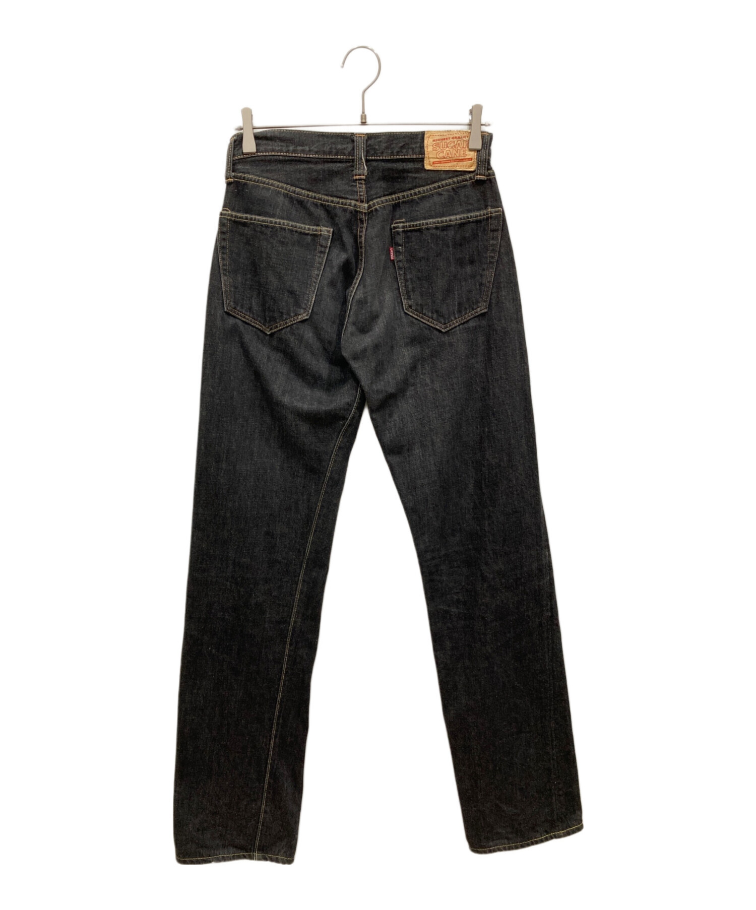 中古・古着通販】SUGAR CANE (シュガーケーン) デニムパンツ ブラック 