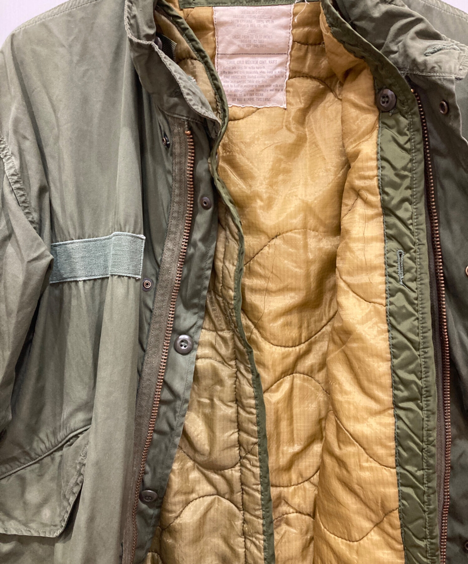 中古・古着通販】US ARMY (ユーエスアーミー) ライナー付きM65