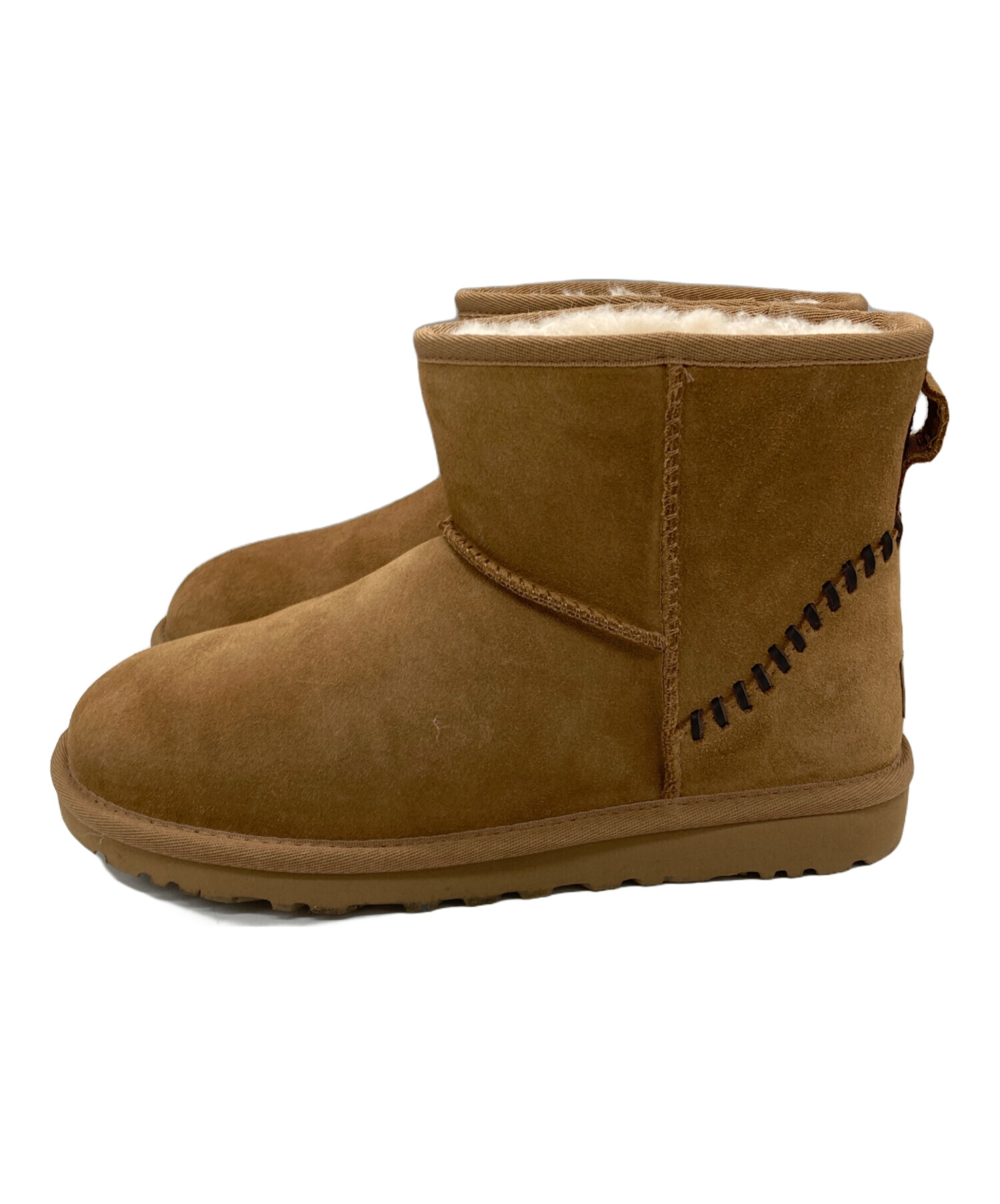中古・古着通販】UGG (アグ) Classic Mini Deco Suede キャメル サイズ