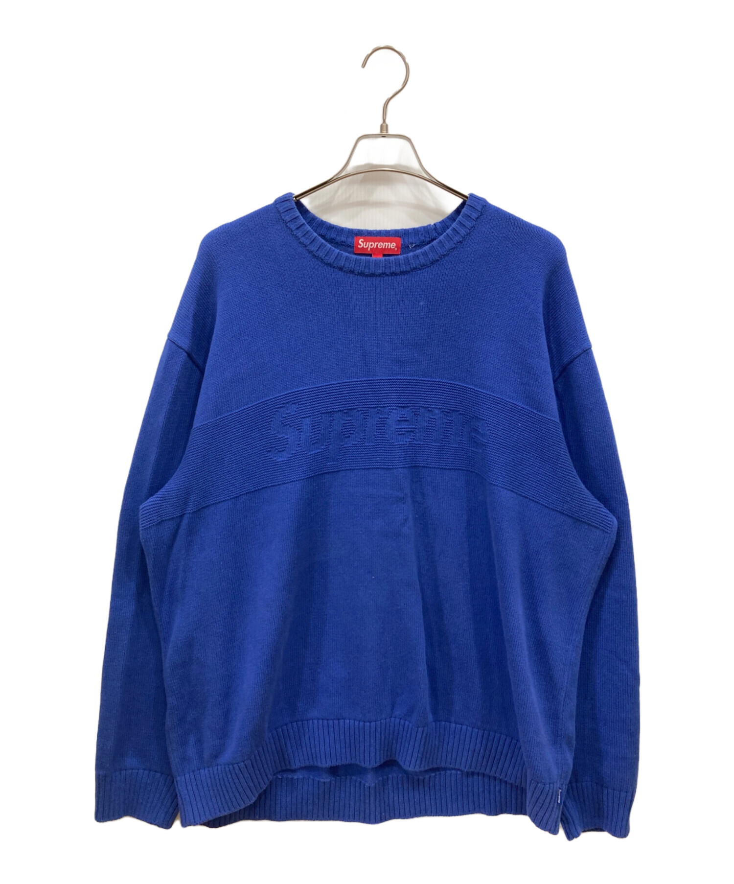 中古・古着通販】SUPREME (シュプリーム) Tonal Paneled Sweater 