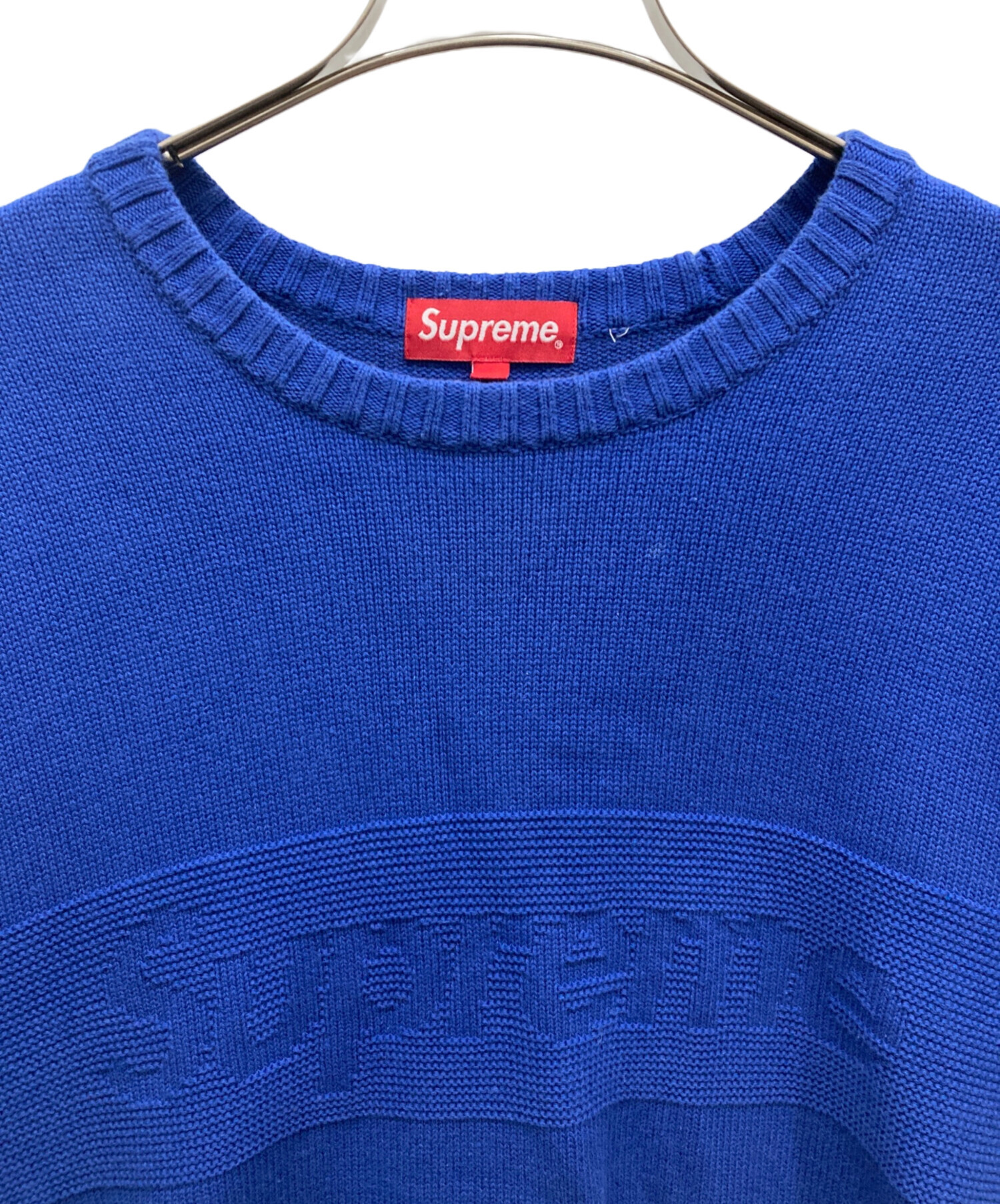 中古・古着通販】SUPREME (シュプリーム) Tonal Paneled Sweater 