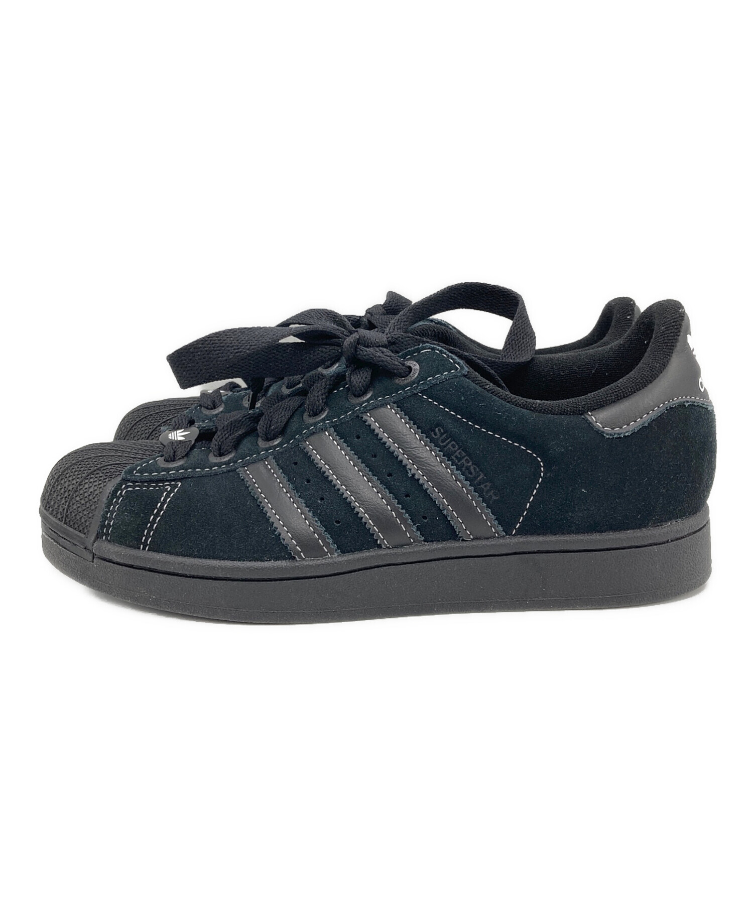 中古・古着通販】adidas (アディダス) Superstar II ブラック サイズ 