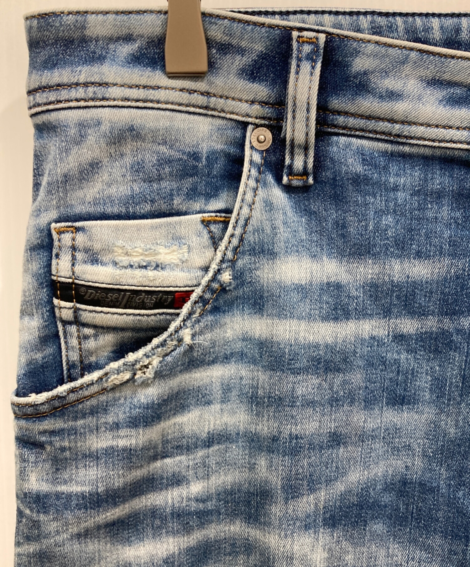 中古・古着通販】DIESEL (ディーゼル) ストレッチデニムパンツ