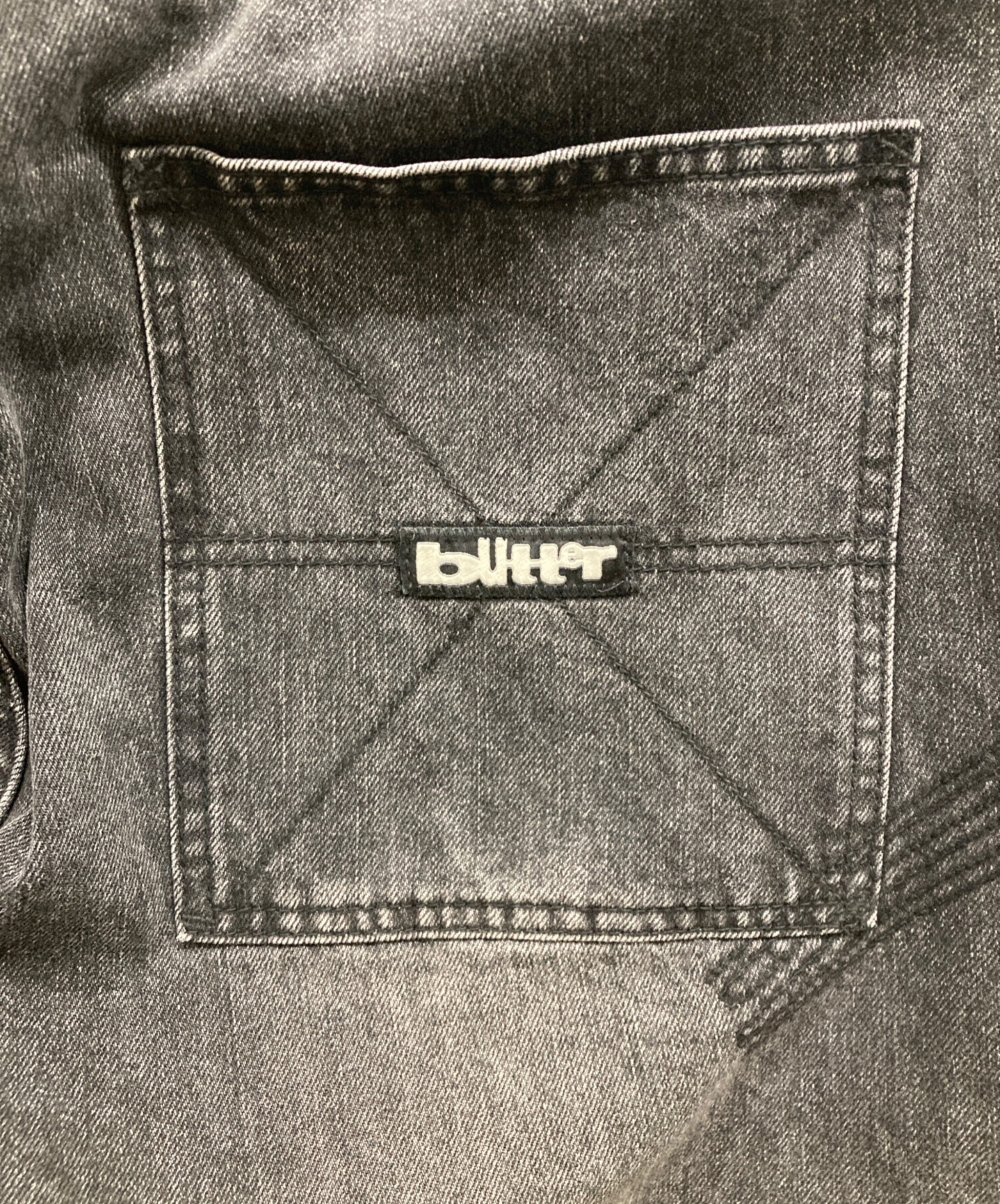 中古・古着通販】Butter Goods (バターグッズ) バギーデニムパンツ 