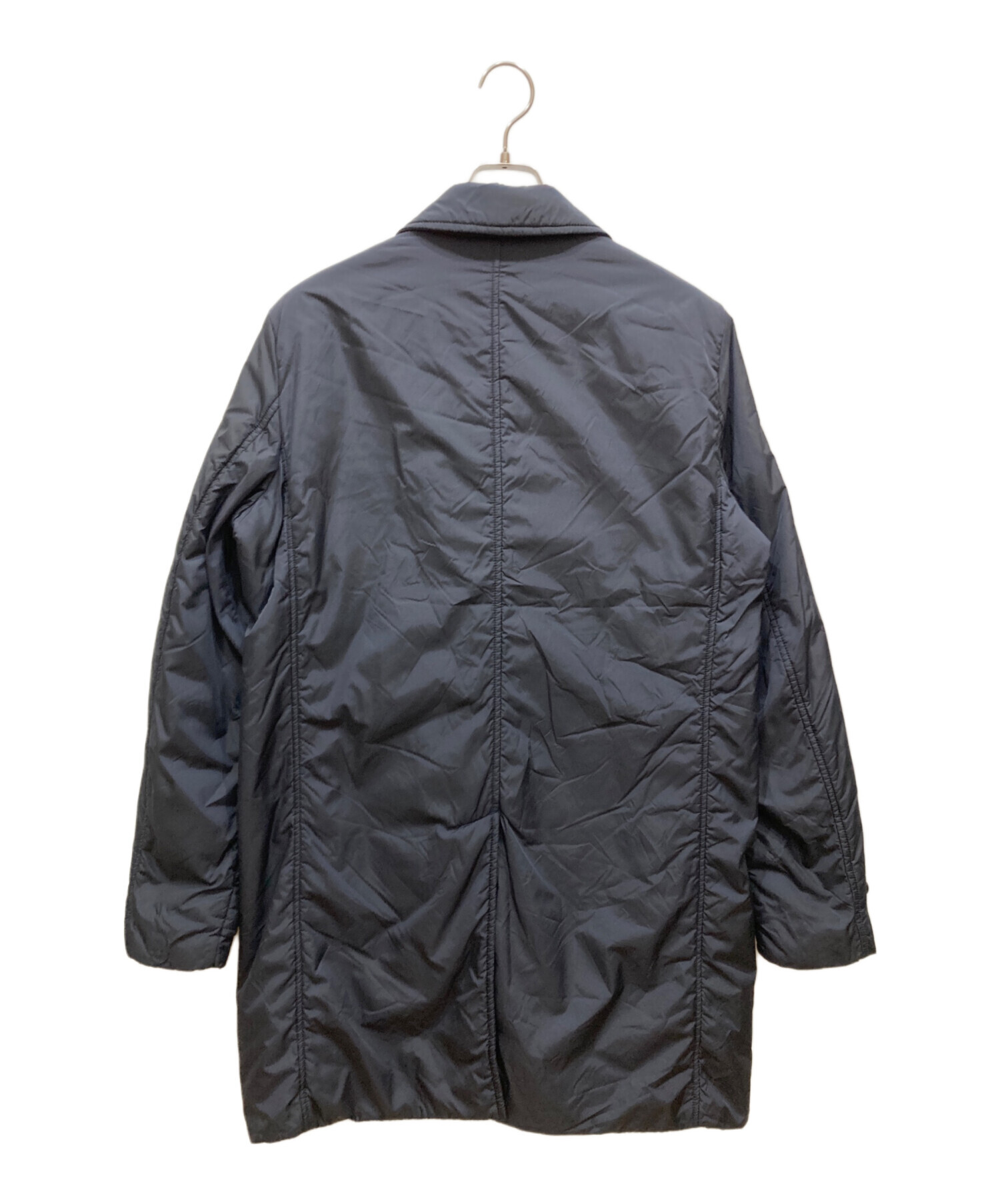 中古・古着通販】ASPESI (アスペジ) 中綿ステンカラーコート ネイビー