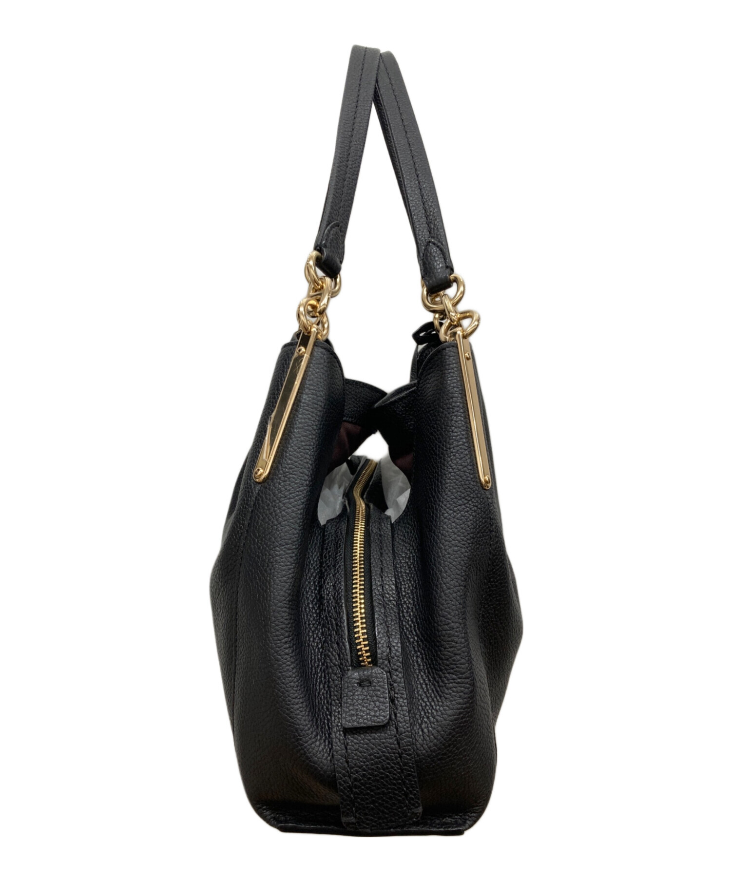中古・古着通販】COACH (コーチ) ダルトン28 トートバッグ ブラック 