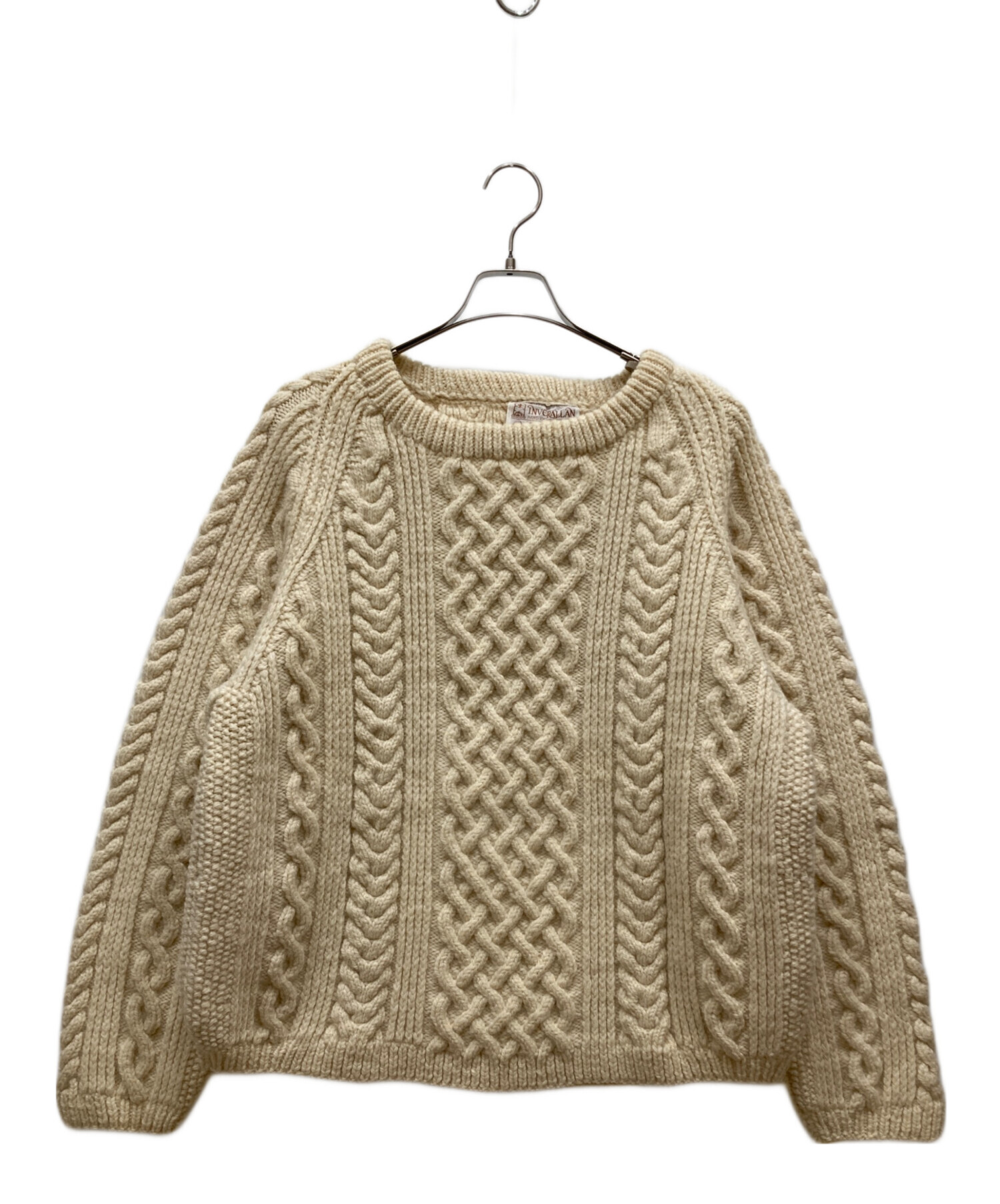 中古・古着通販】INVERALLAN (インバーアラン) ケーブルニット