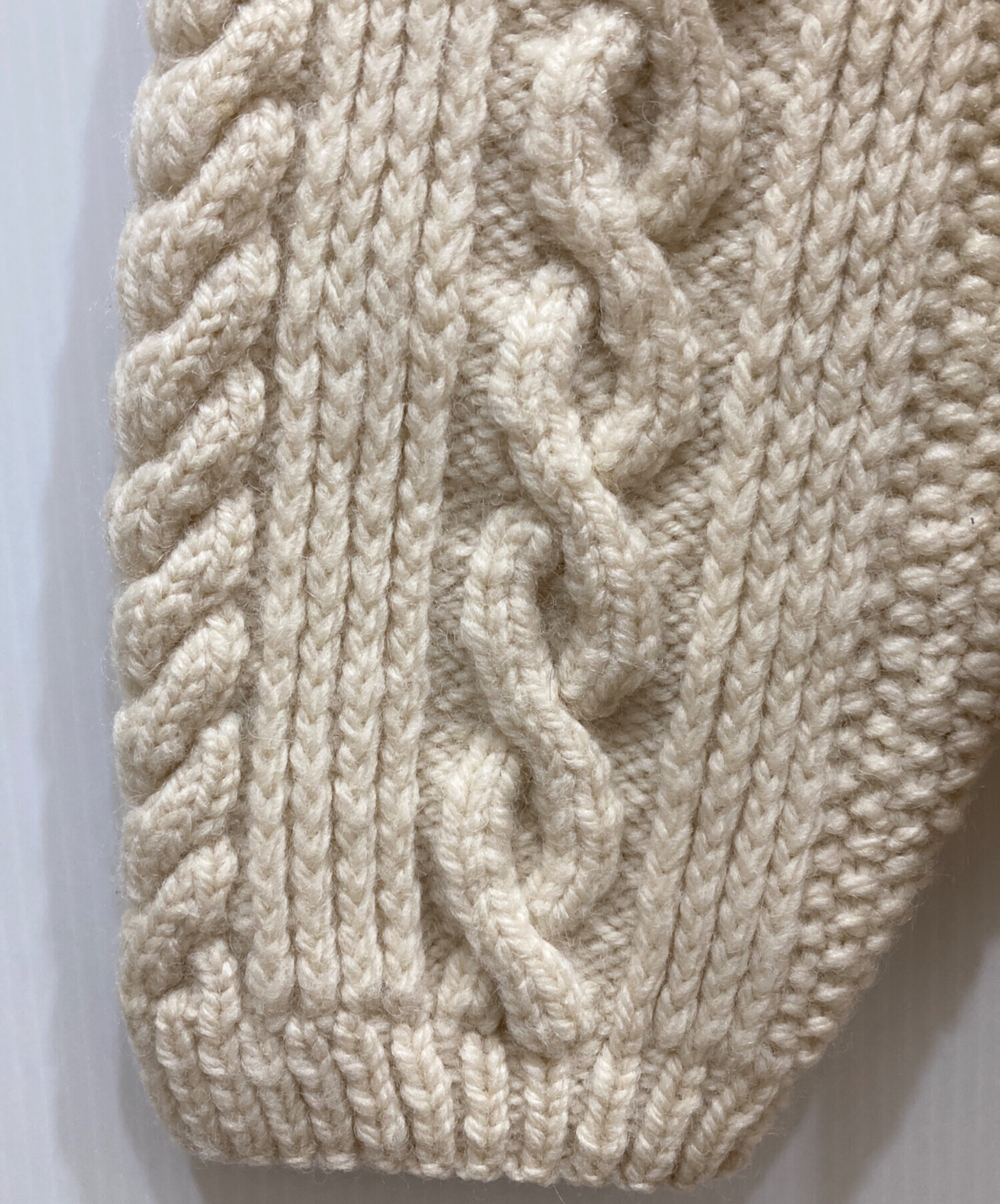 中古・古着通販】INVERALLAN (インバーアラン) ケーブルニット