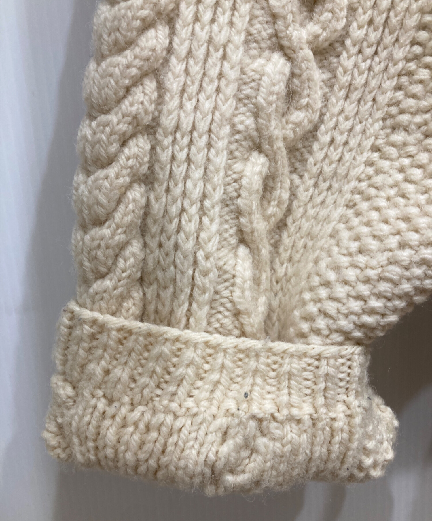 中古・古着通販】INVERALLAN (インバーアラン) ケーブルニット