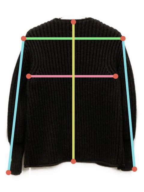 中古・古着通販】BATONER (バトナ―) ウール両畦コマンドライナー