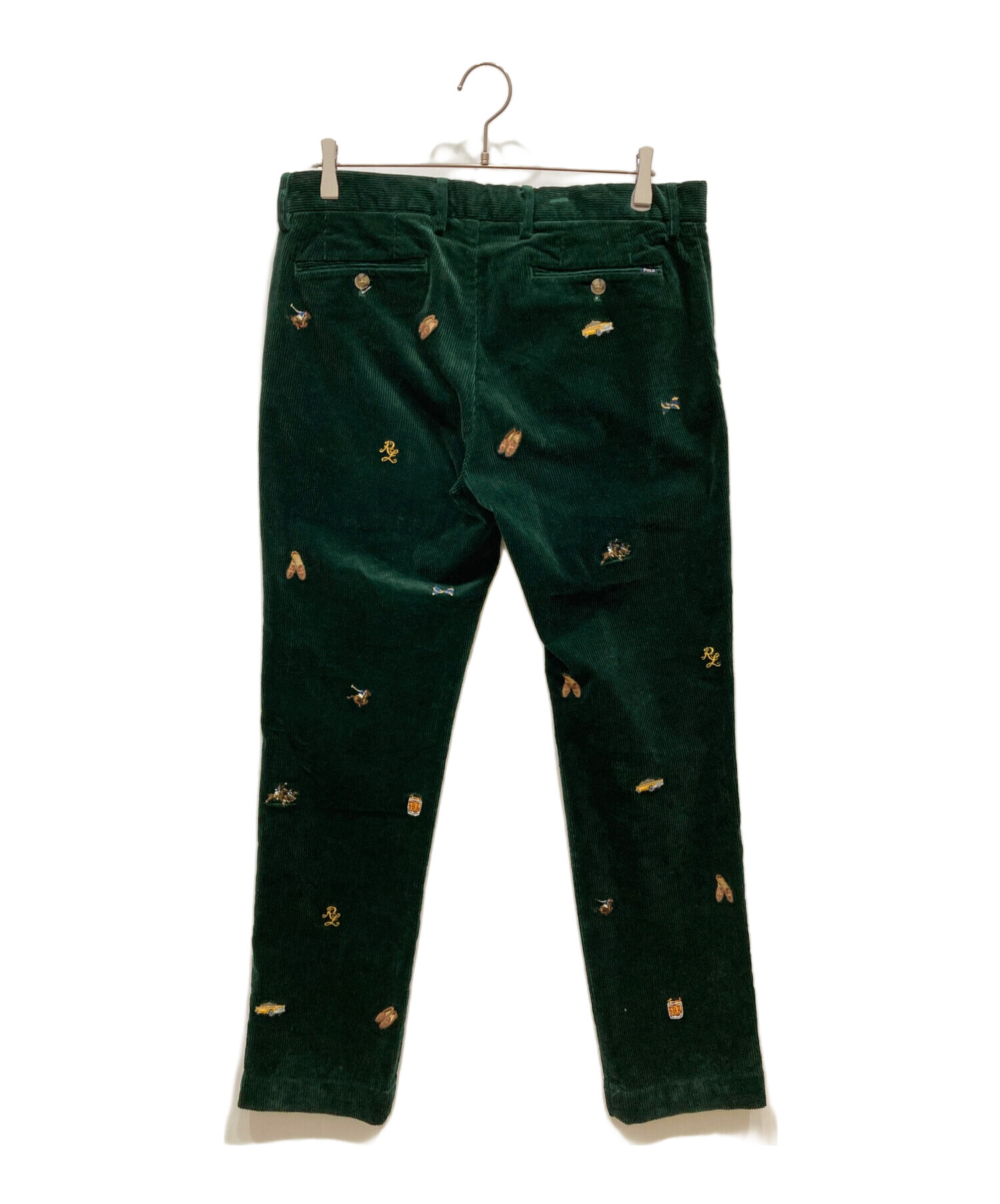 新品タグ付き　現行　ポロラルフローレン　コーデュロイパンツ　刺繍　キャメル 中古・古着通販】POLO RALPH LAUREN (ポロ・ラルフローレン) 刺繍