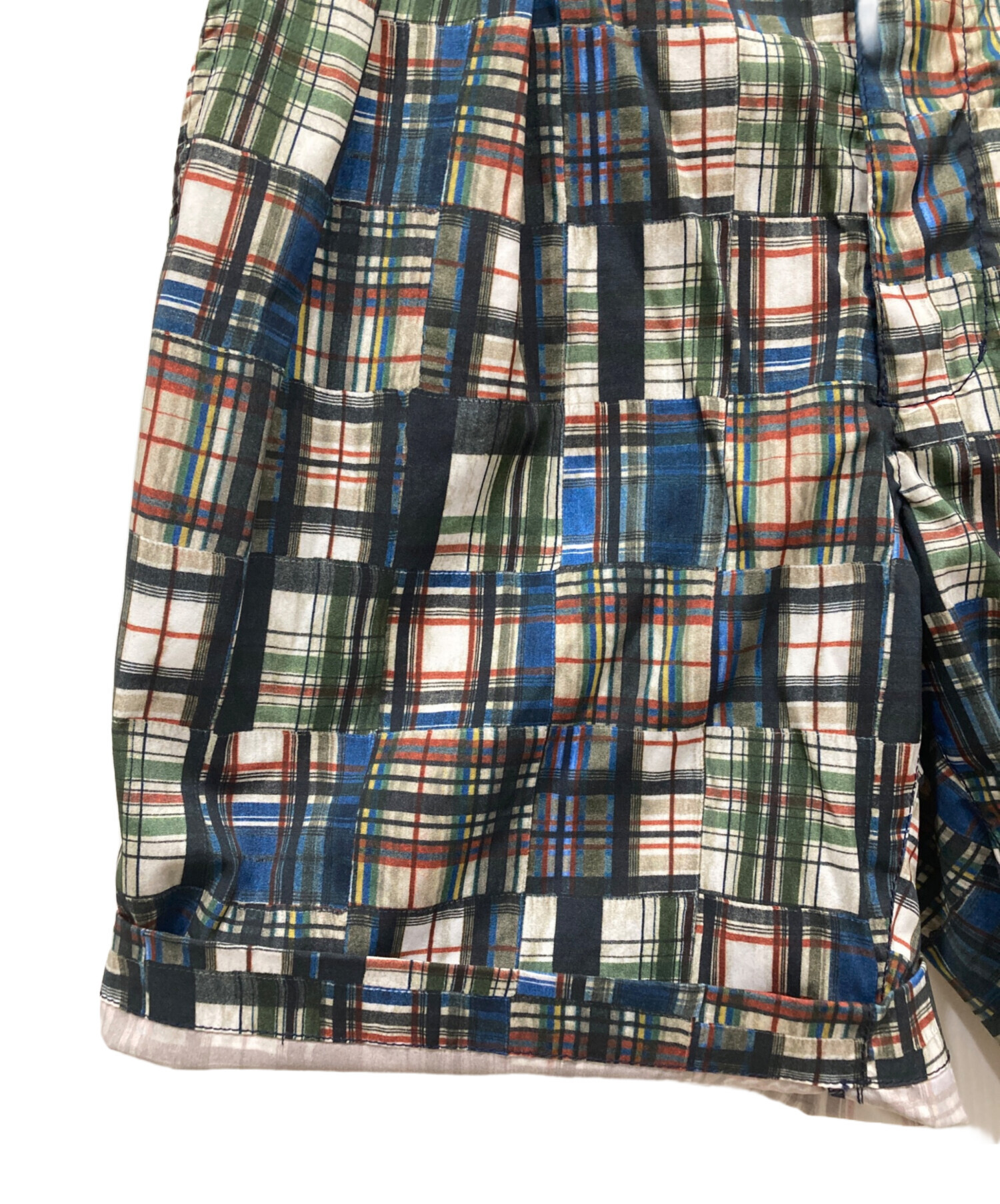 中古・古着通販】SSZ (エスエスズィー) パッチワークショーツ マルチ