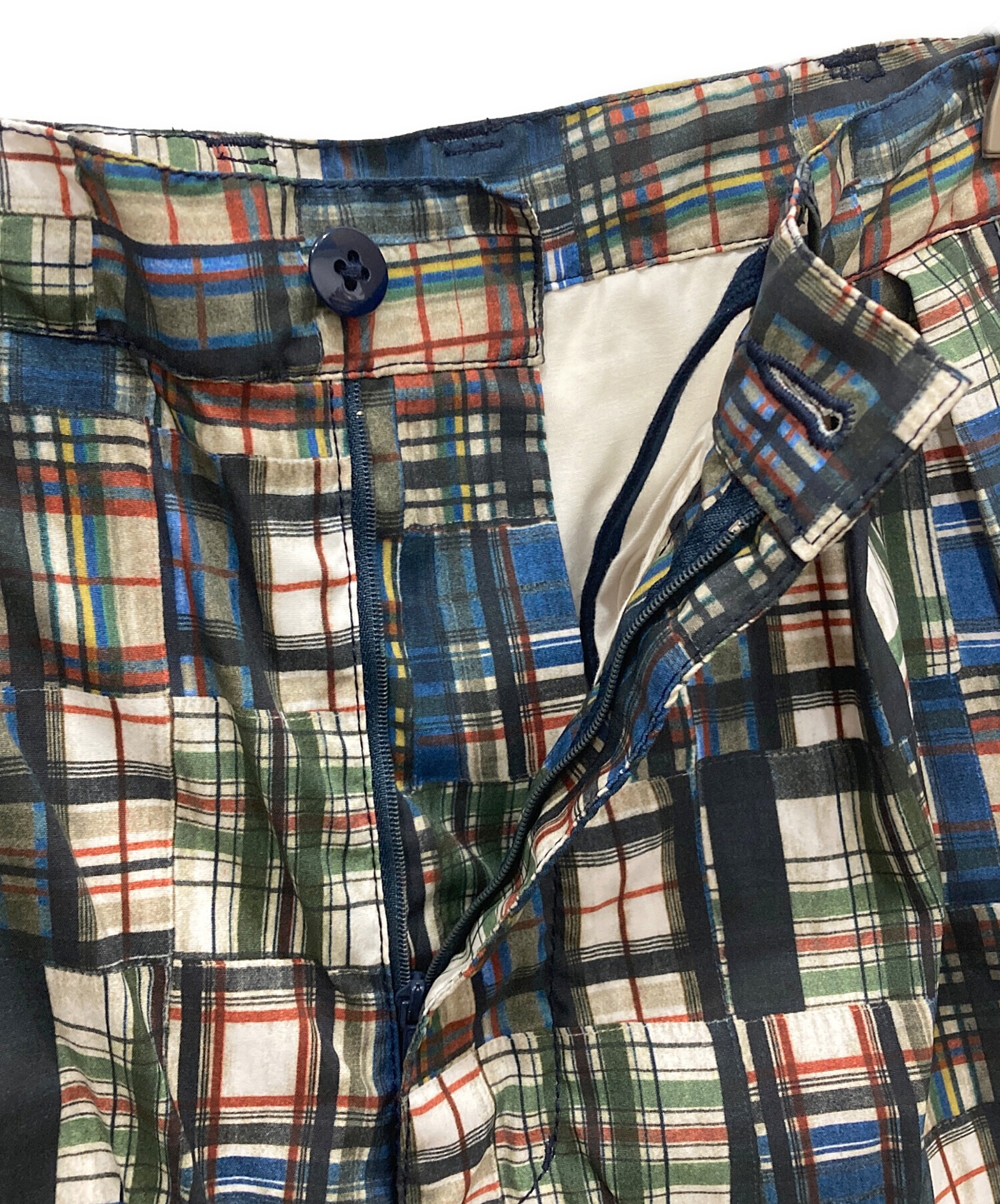 中古・古着通販】SSZ (エスエスズィー) パッチワークショーツ マルチ