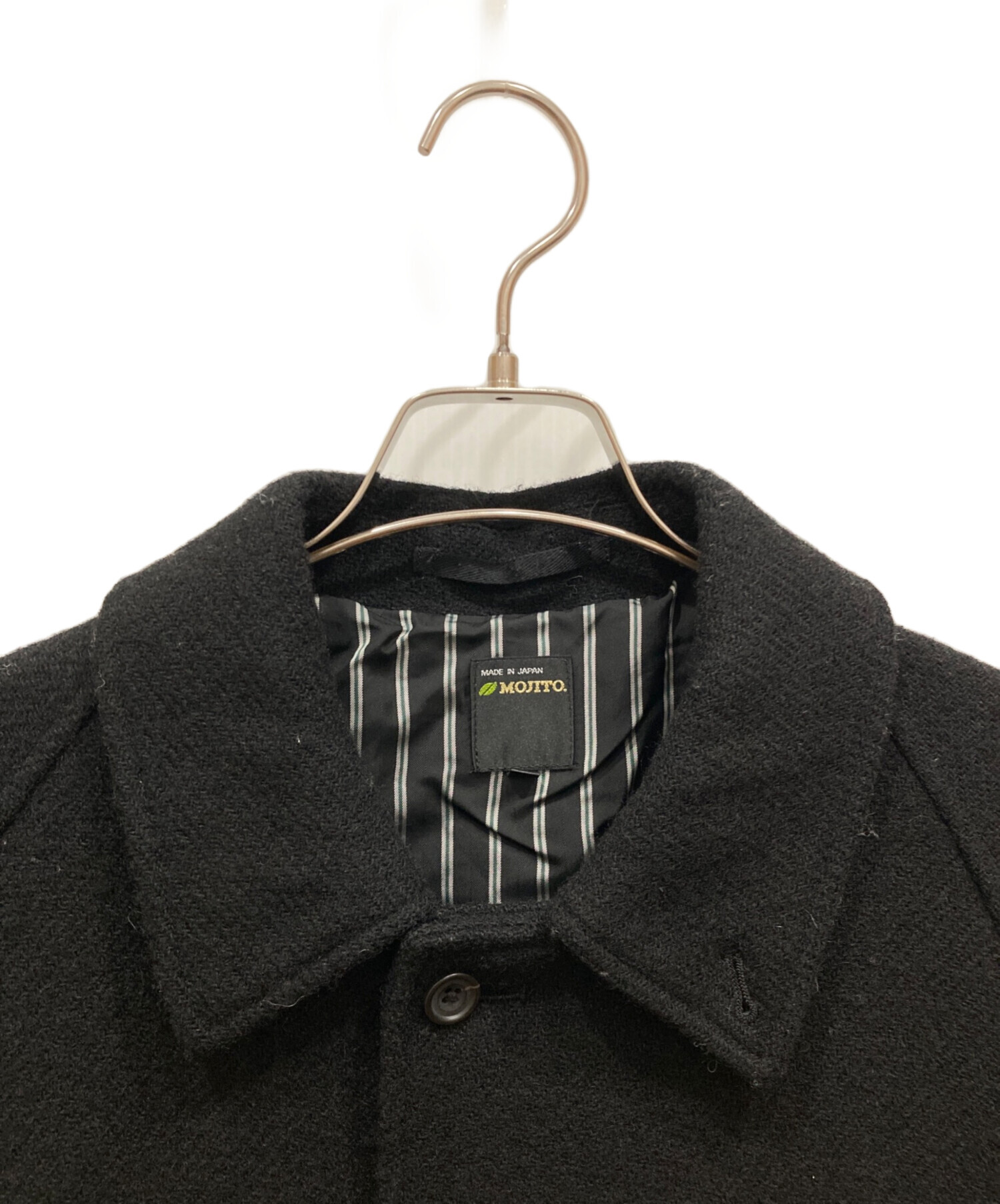 MOJITO / ジャケット/M/KHK/20532503// 中古・古着通販】MOJITO (モヒート) KETCHUM COAT ブラック サイズ:Ⅼ