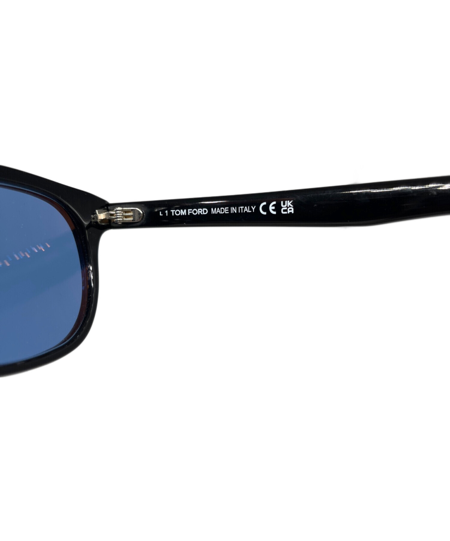 中古・古着通販】TOM FORD (トムフォード) サングラス ブラック×ブルー 