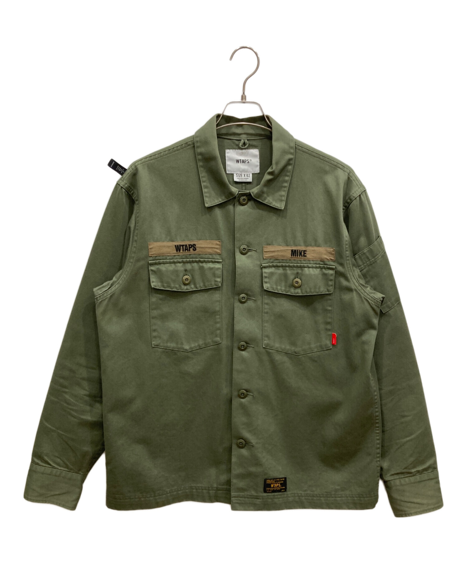 中古・古着通販】WTAPS (ダブルタップス) BUDS LS 01 / SHIRT. COTTON
