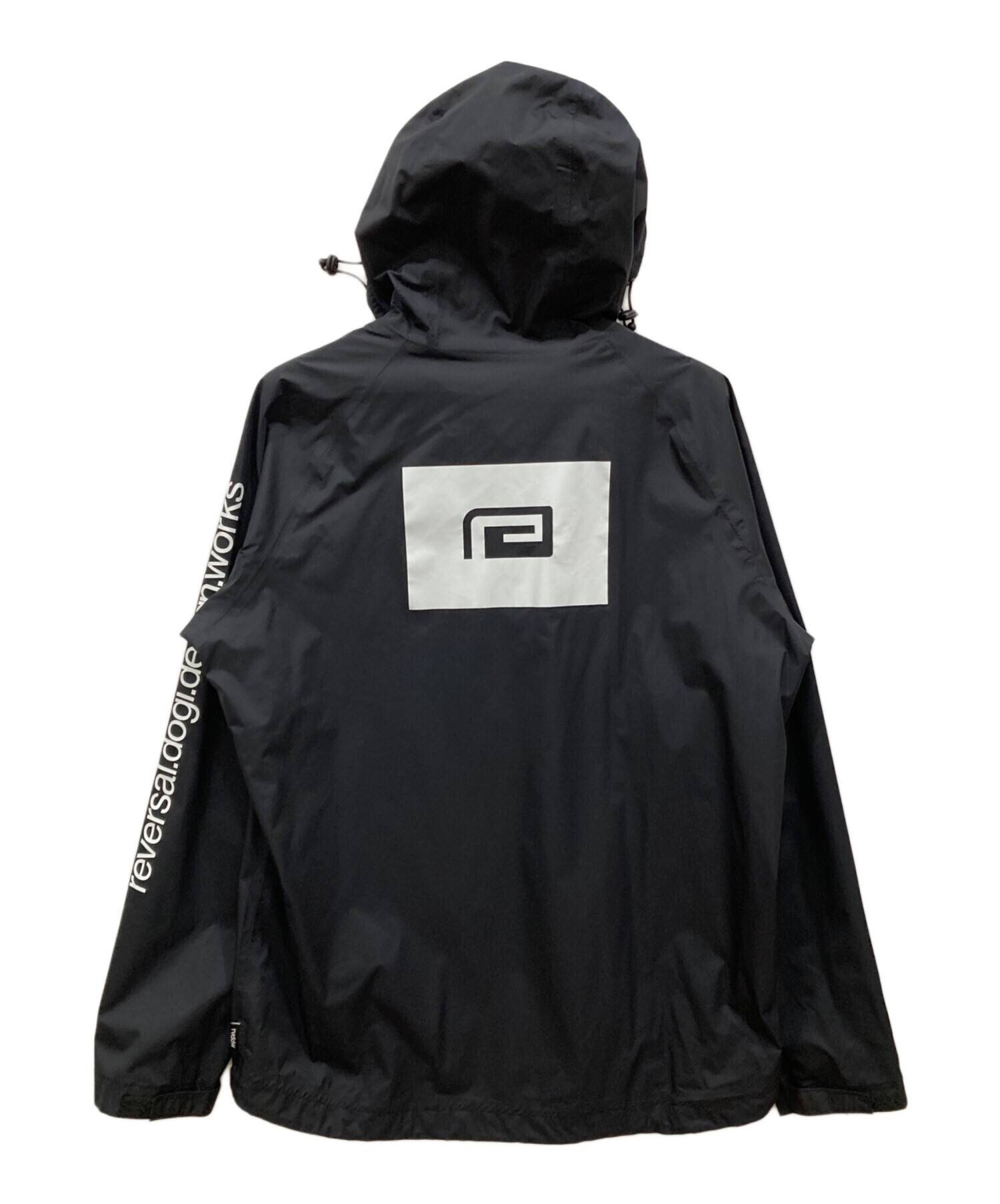 中古・古着通販】reversal (リバーサル) シェルジャケット ブラック 