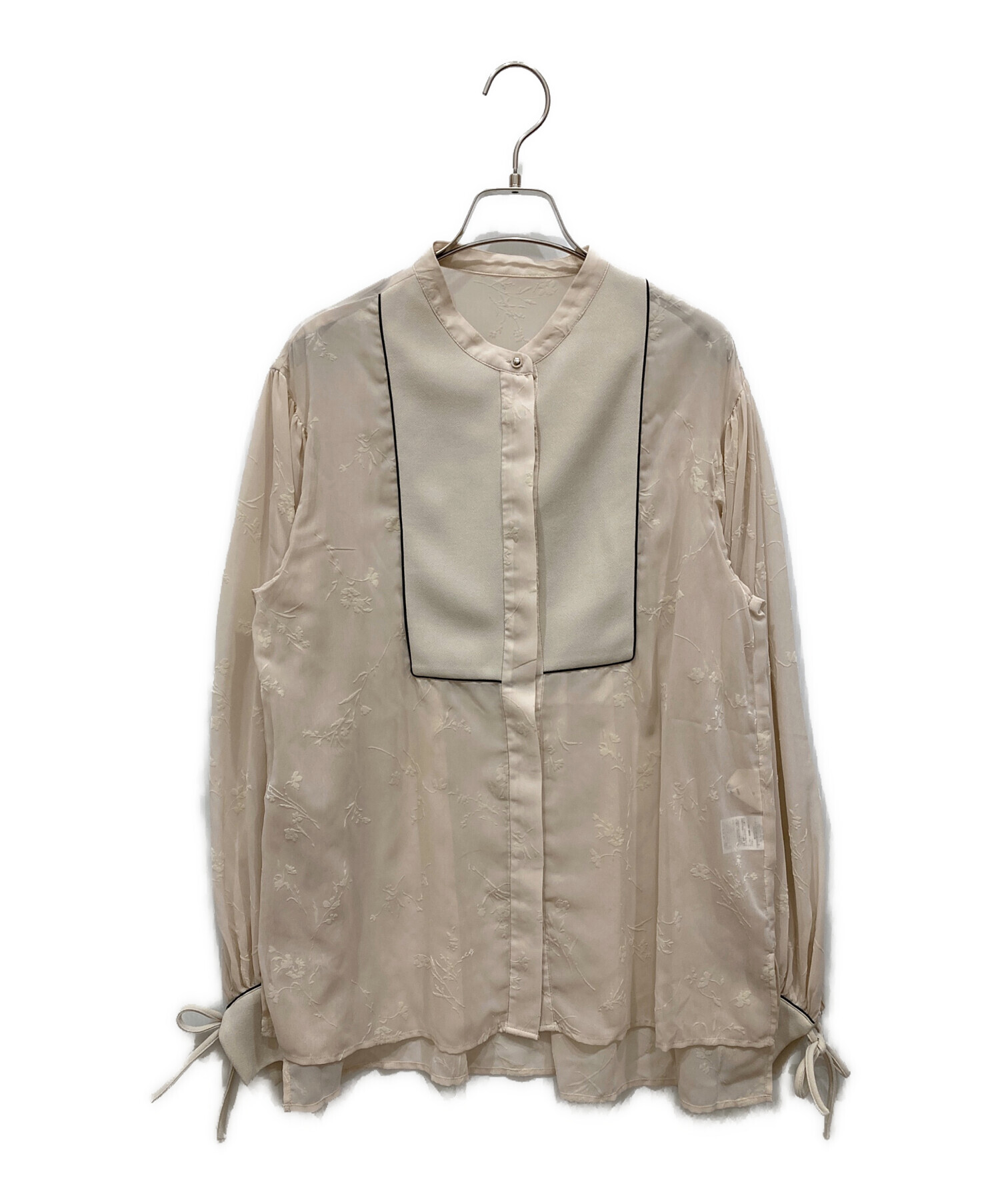 中古・古着通販】Acka (エーシーケーエー) バンドカラーシアーシャツ 