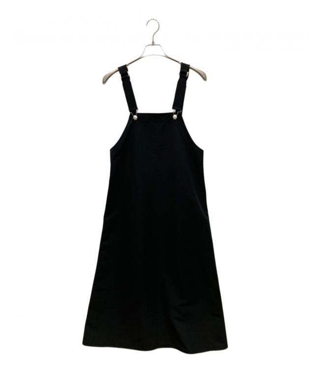 THE RERACS / ジャンパースカート/36/--/BLK/無地 中古・古着通販】THE RERACS (ザ リラクス) ジャンパースカート