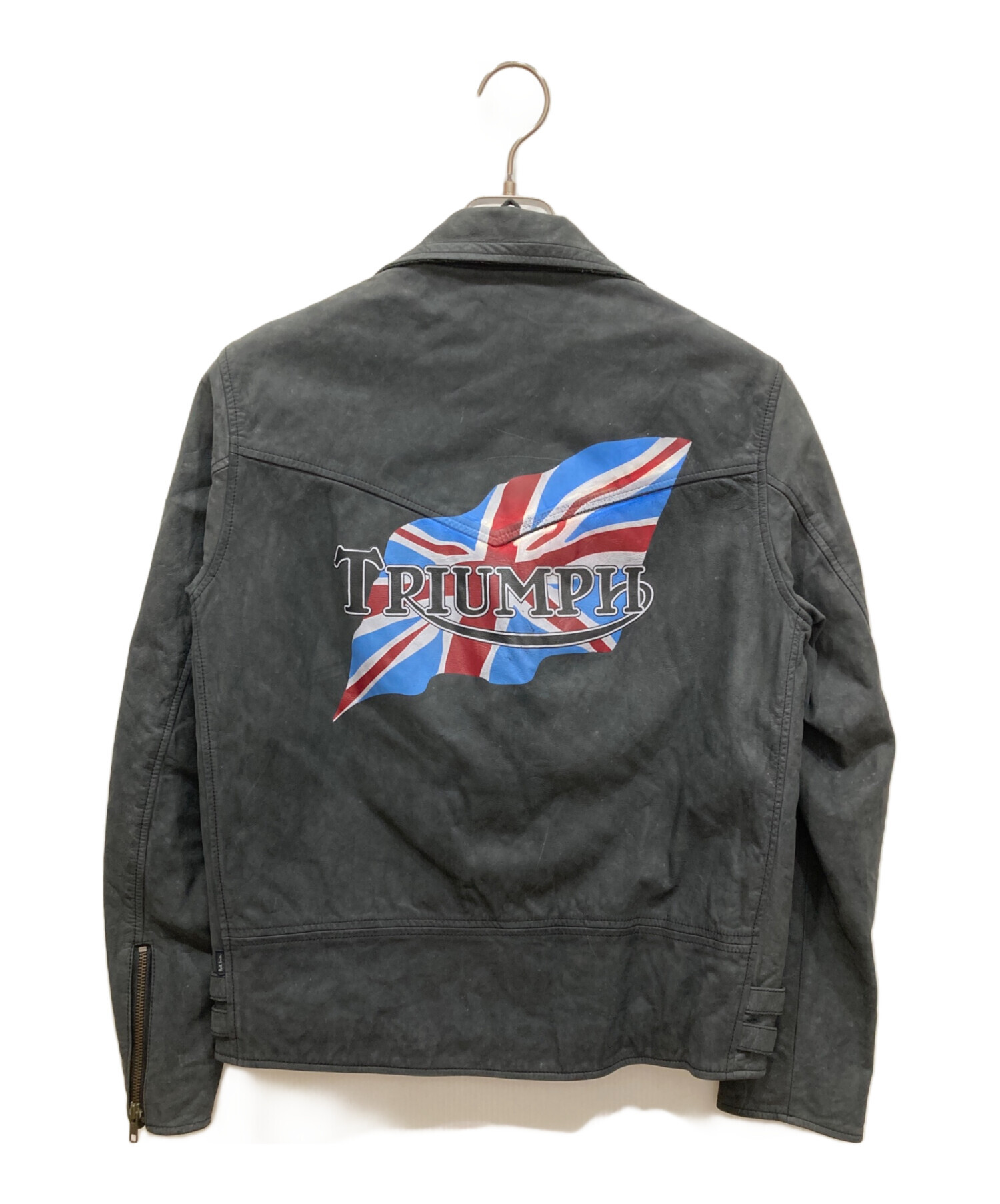ポールスミス　トライアンフ　ライダースジャケット　牛革　Paul Smith 中古・古着通販】Paul Smith (ポールスミス) triumph (トライアンフ