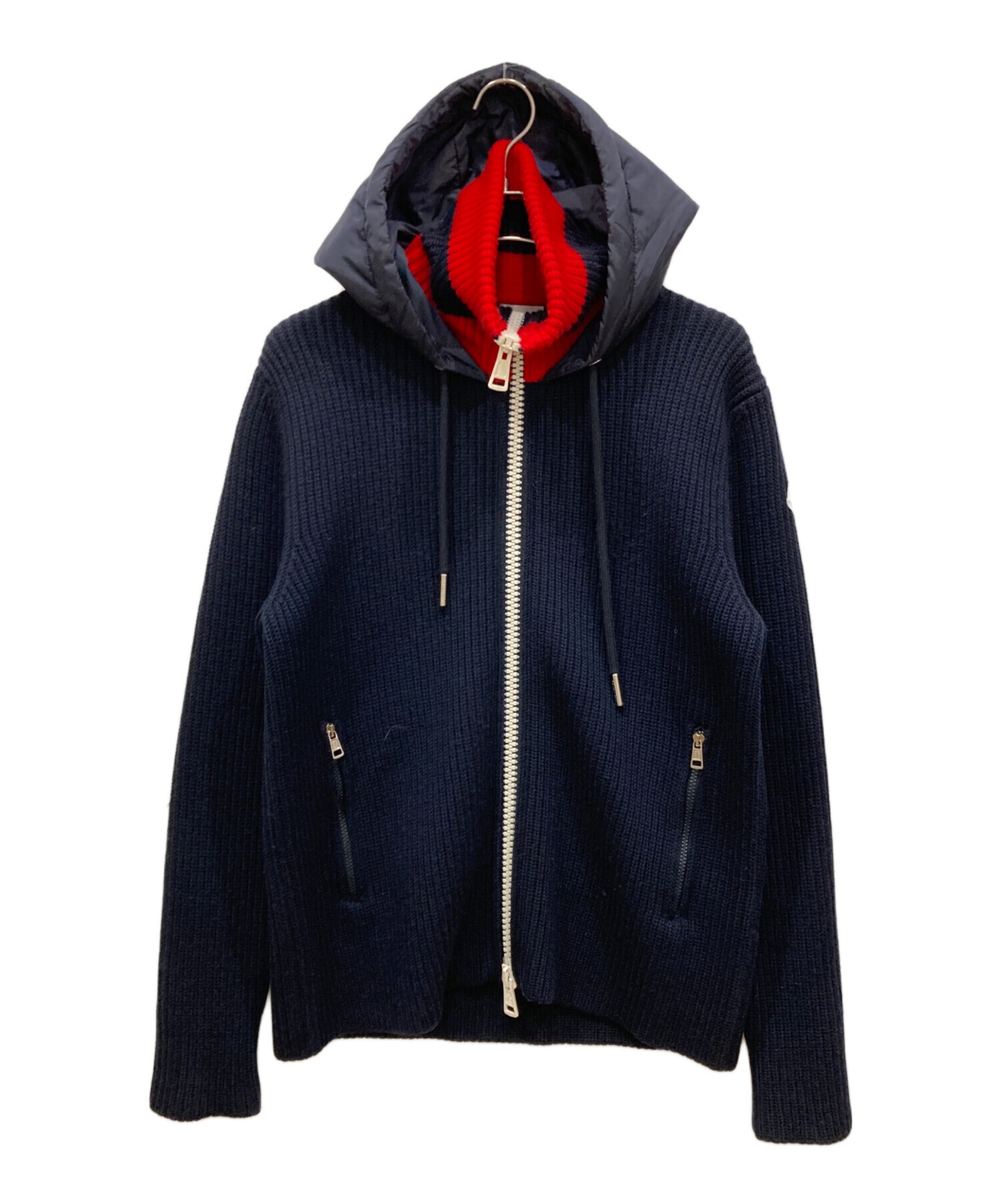 Moncler CARDIGAN TRICOT ネイビー　Lサイズ 中古・古着通販】MONCLER (モンクレール) MAGLIA TRICOT