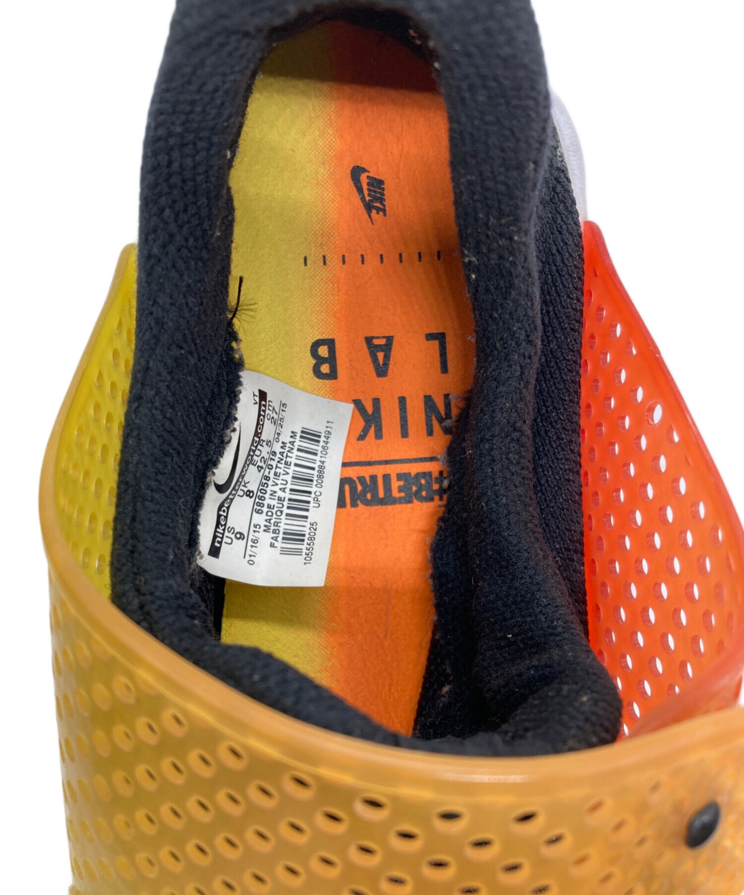 中古・古着通販】NIKE (ナイキ) SOCK DART SP BE TRUE ブラック サイズ 