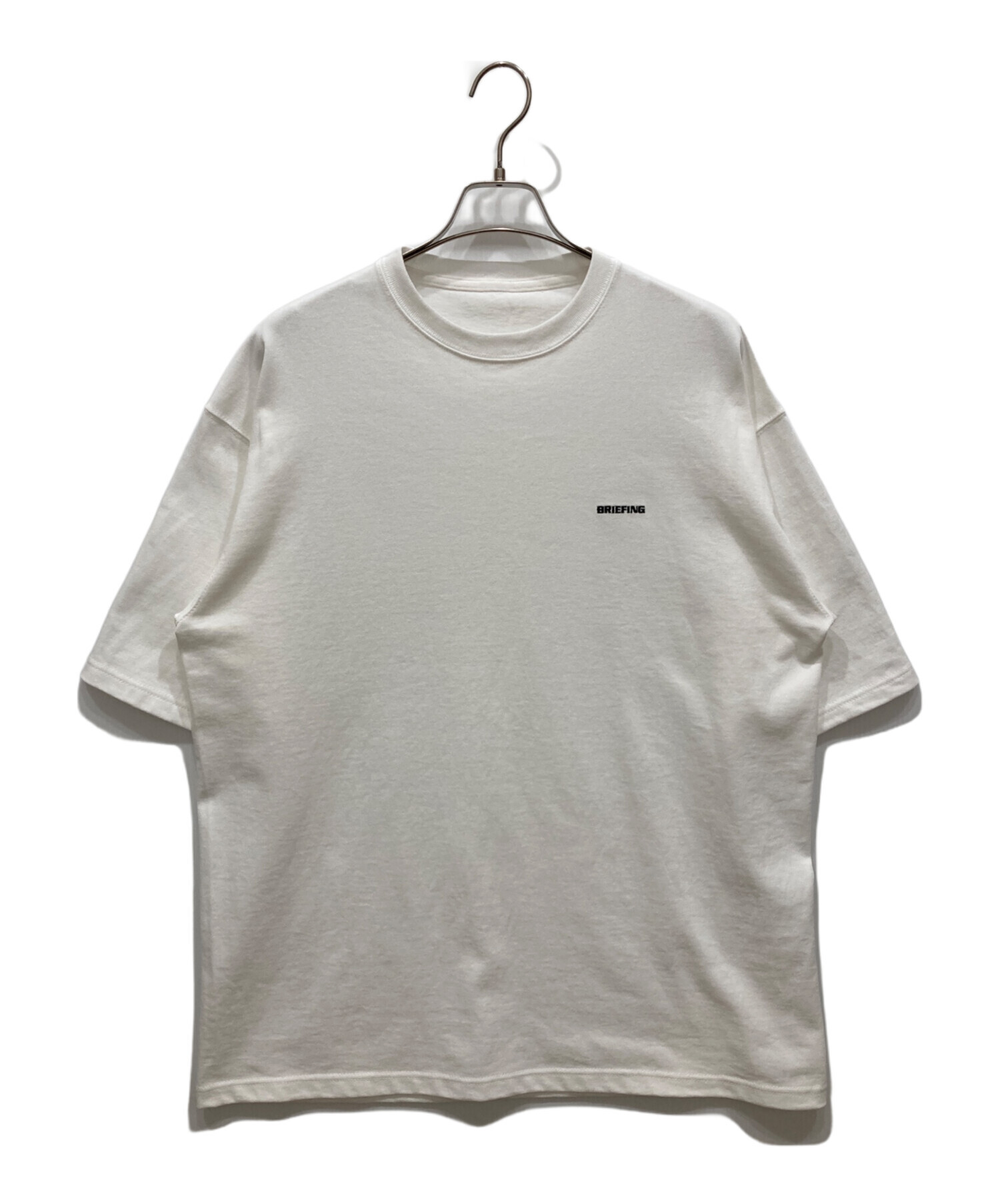 中古・古着通販】BRIEFING (ブリーフィング) ロゴTシャツ ホワイト