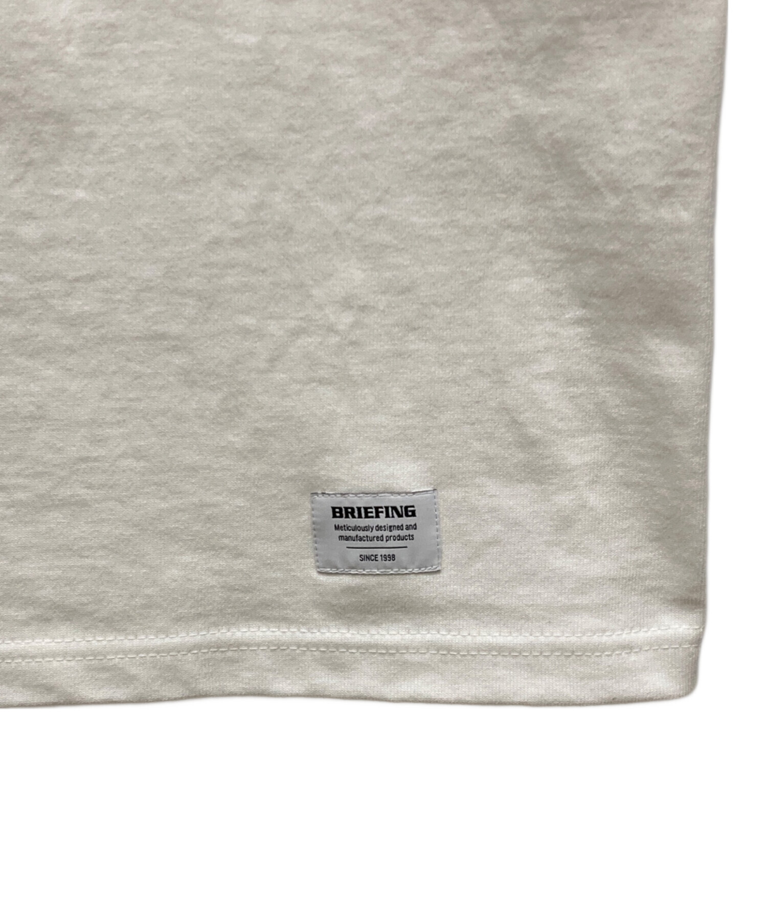 BRIEFING ホワイトシャツ ロゴ入り メンズS 【未使用】 BRIEFING ホワイトシャツ ロゴ入り メンズS 【未使用】 BRIEFING