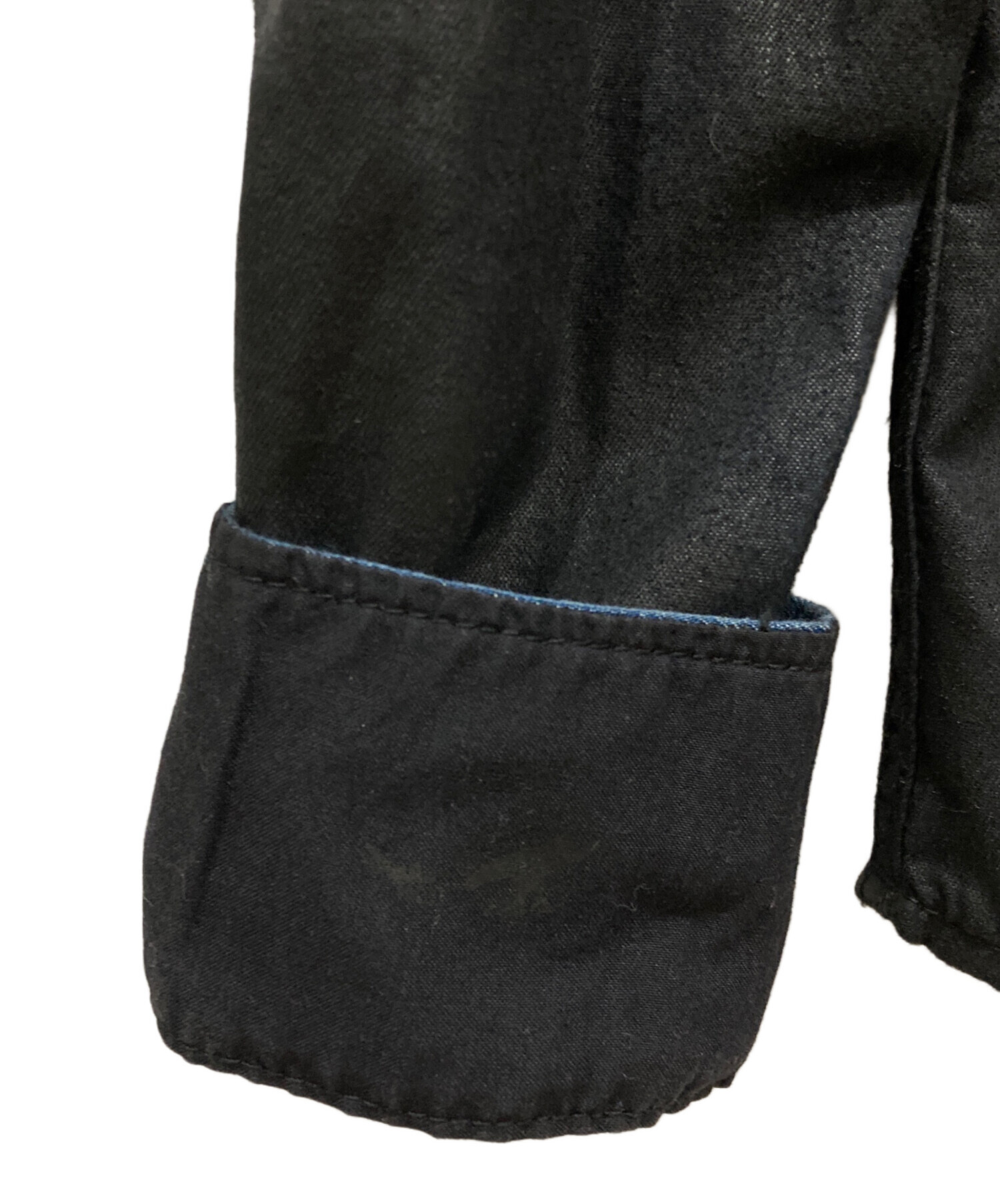 中古・古着通販】DIESEL (ディーゼル) コーティングデニムシャツ