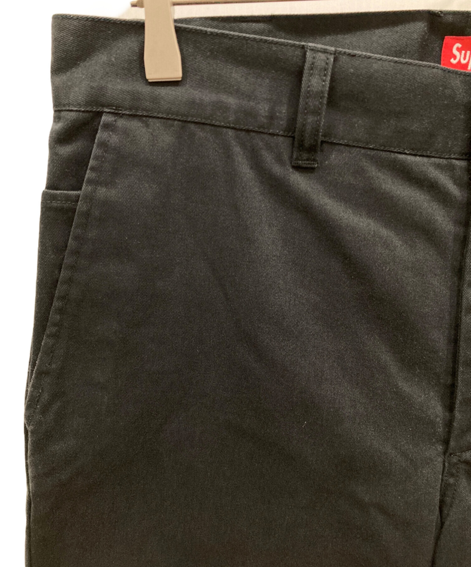 中古・古着通販】Supreme (シュプリーム) チノパン ブラック