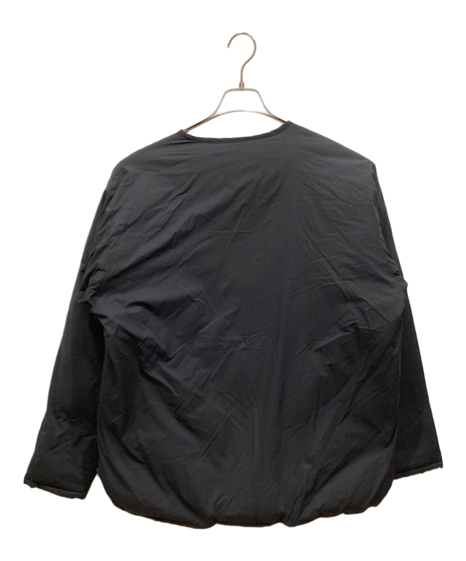 中古・古着通販】GERRY (ジェリー) NOCOLLAR DOWN JACKET ブラック 