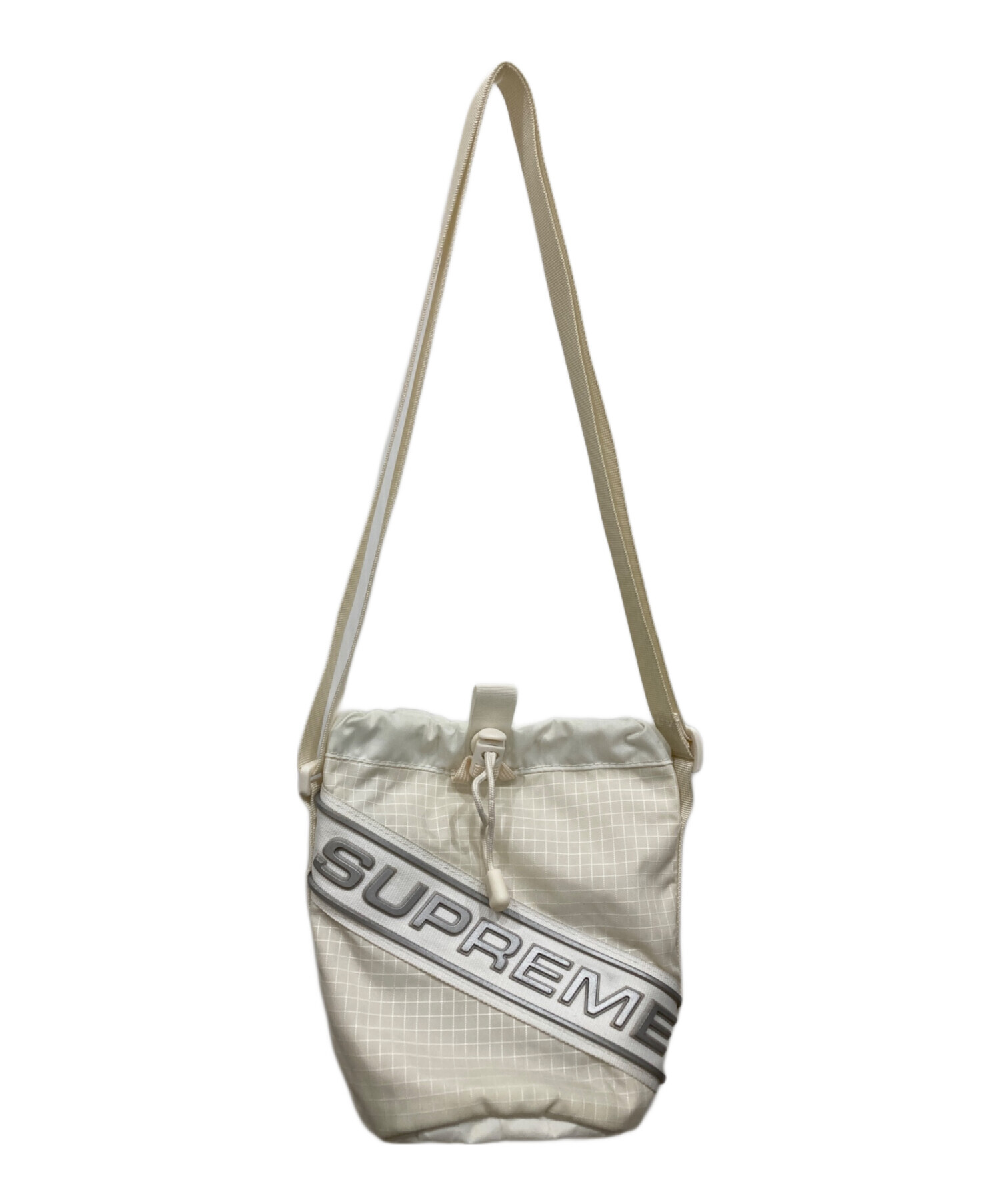 中古・古着通販】SUPREME (シュプリーム) Small Cinch Pouch ホワイト 