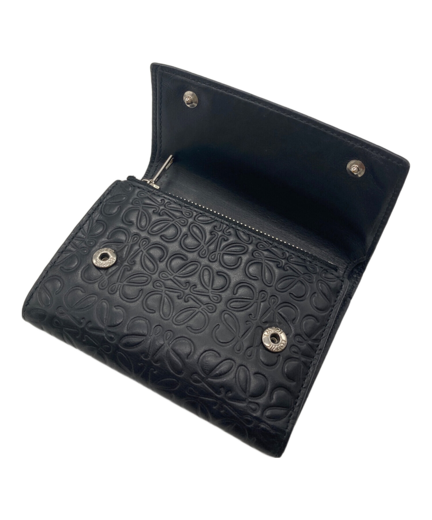 中古・古着通販】LOEWE (ロエベ) リピートアナグラムウォレット