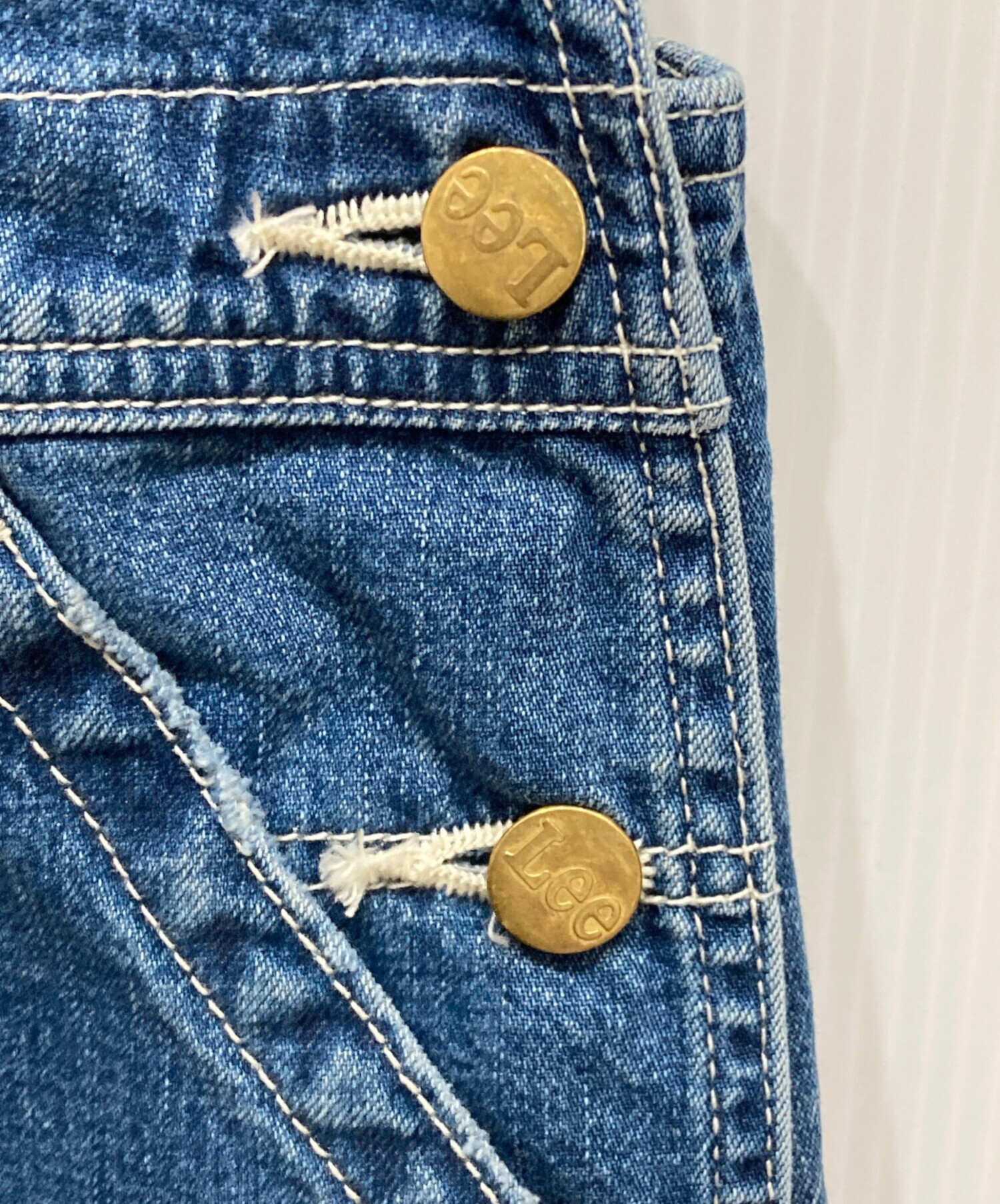 中古・古着通販】LEE (リー) IENA (イエナ) デニムオーバーオール