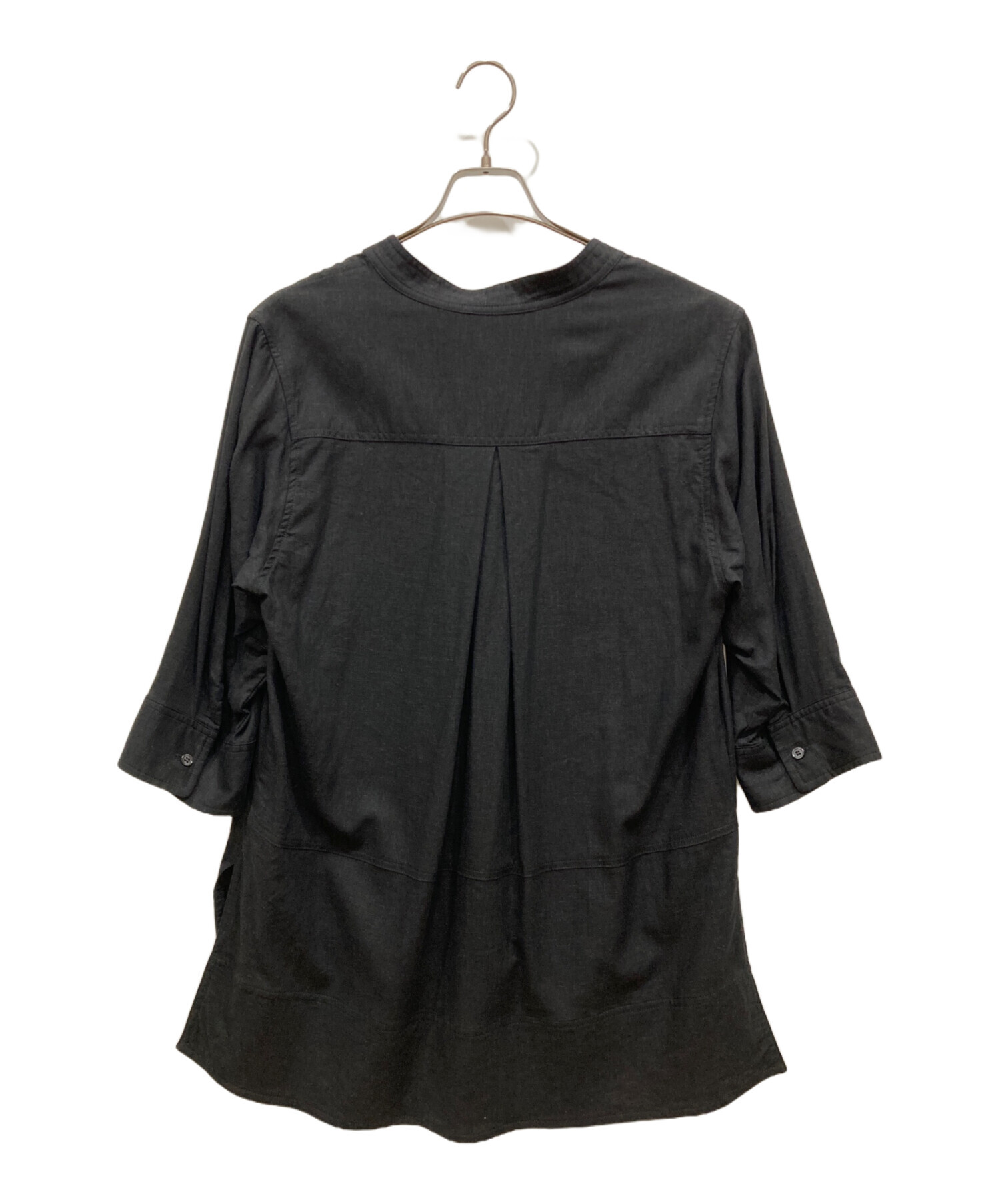 中古・古着通販】SUMI STYLE (スミ スタイル) 麻混チュニックシャツ 