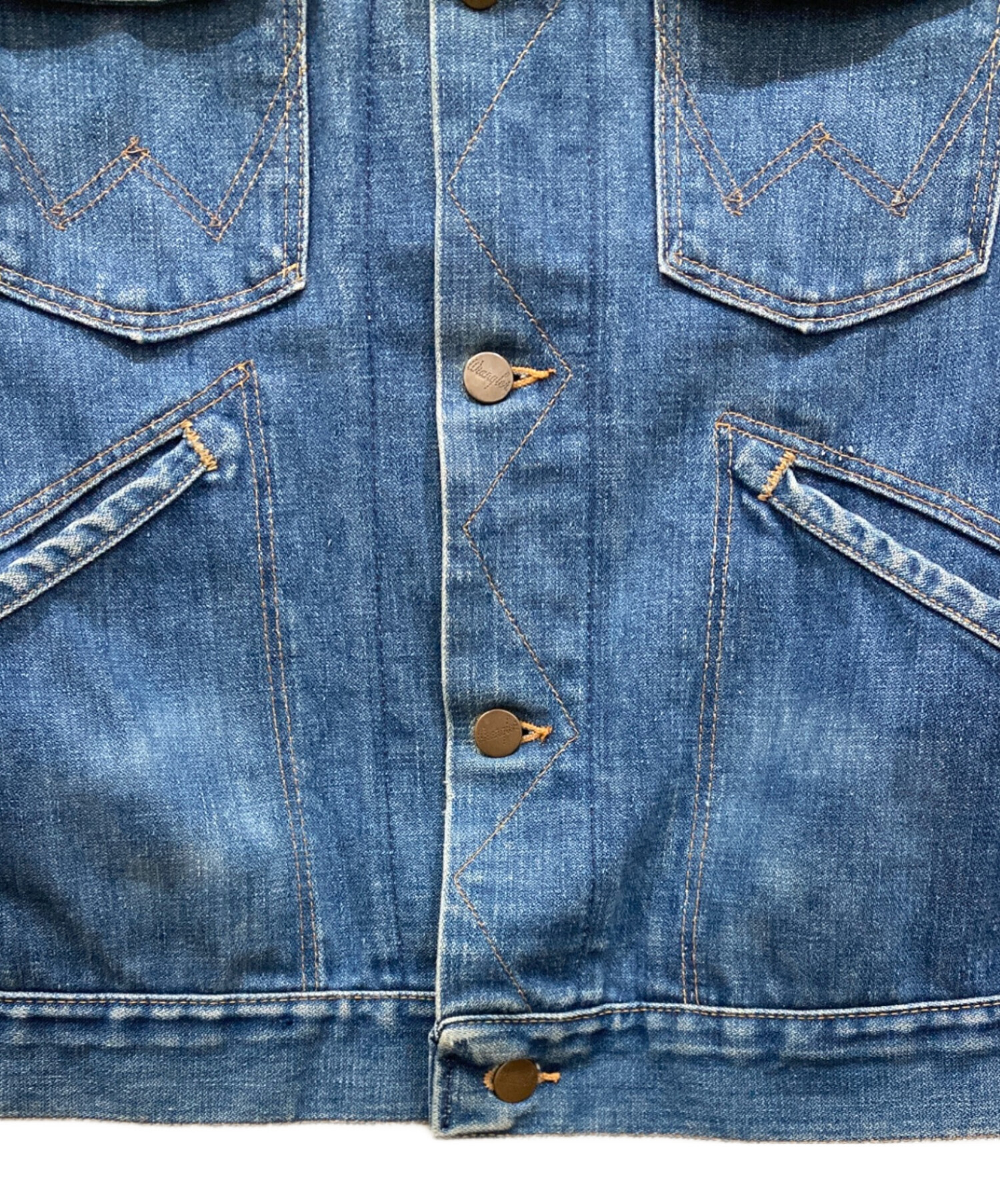中古・古着通販】Wrangler (ラングラー) デニムジャケット インディゴ