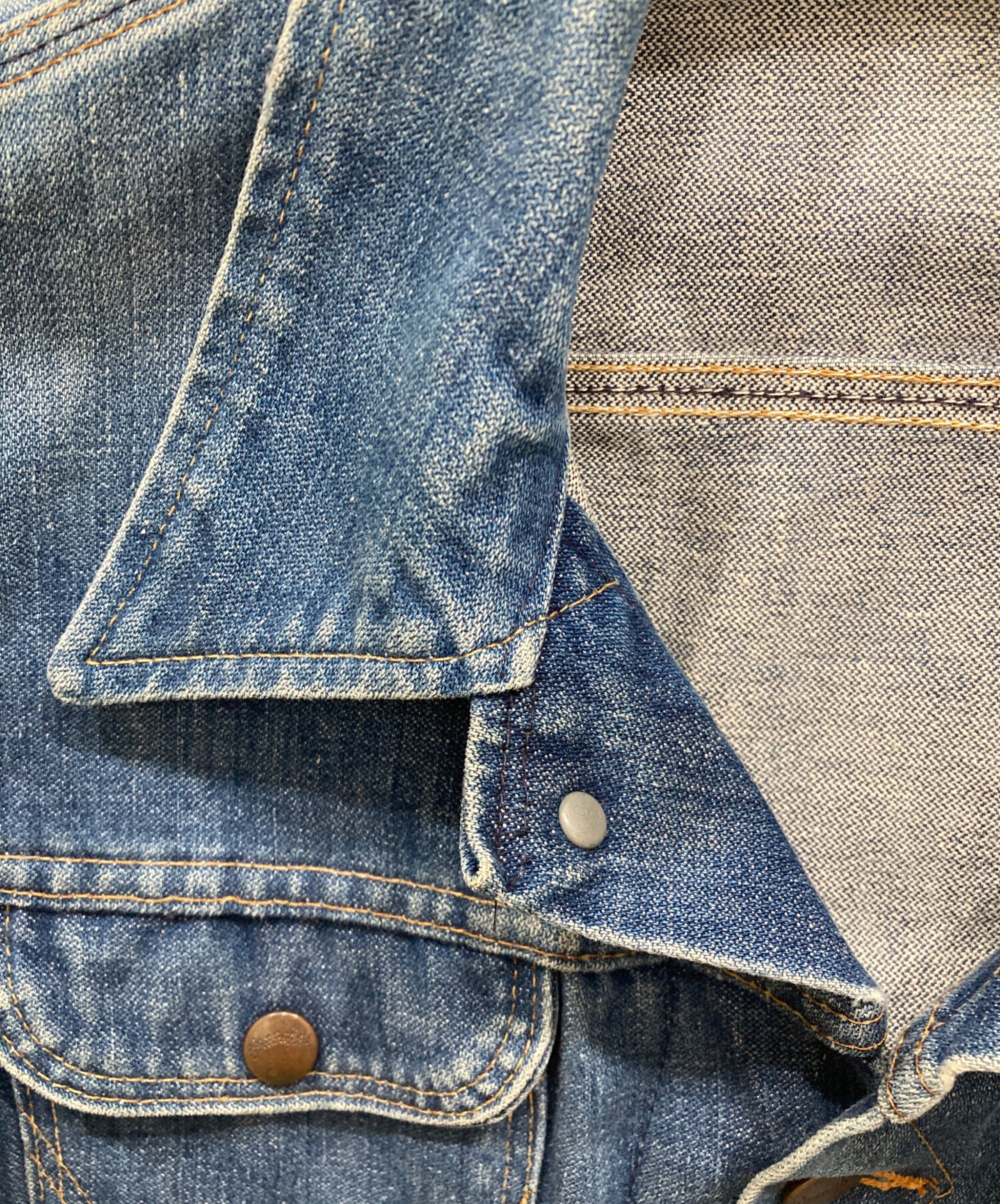 中古・古着通販】Wrangler (ラングラー) デニムジャケット インディゴ