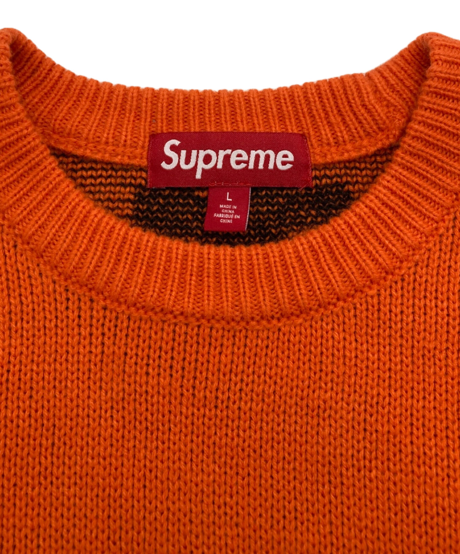 Supreme Thrasher Sweater Orange Mサイズ Supreme X Thrasher Sweater Orange | Hype Fly India