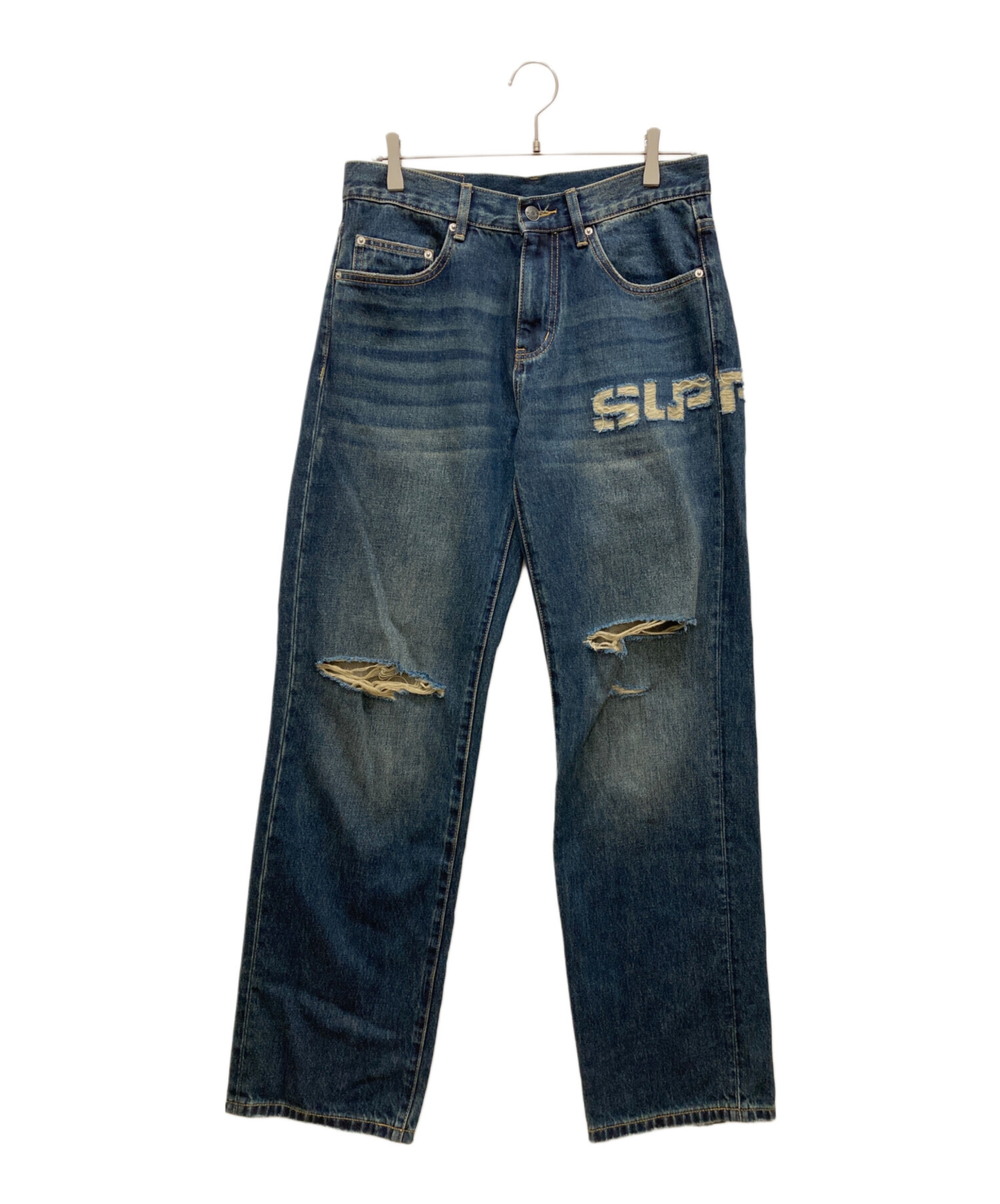 supplier デニム 中古・古着通販】SUPPLIER (サプライヤー) デニムパンツ インディゴ
