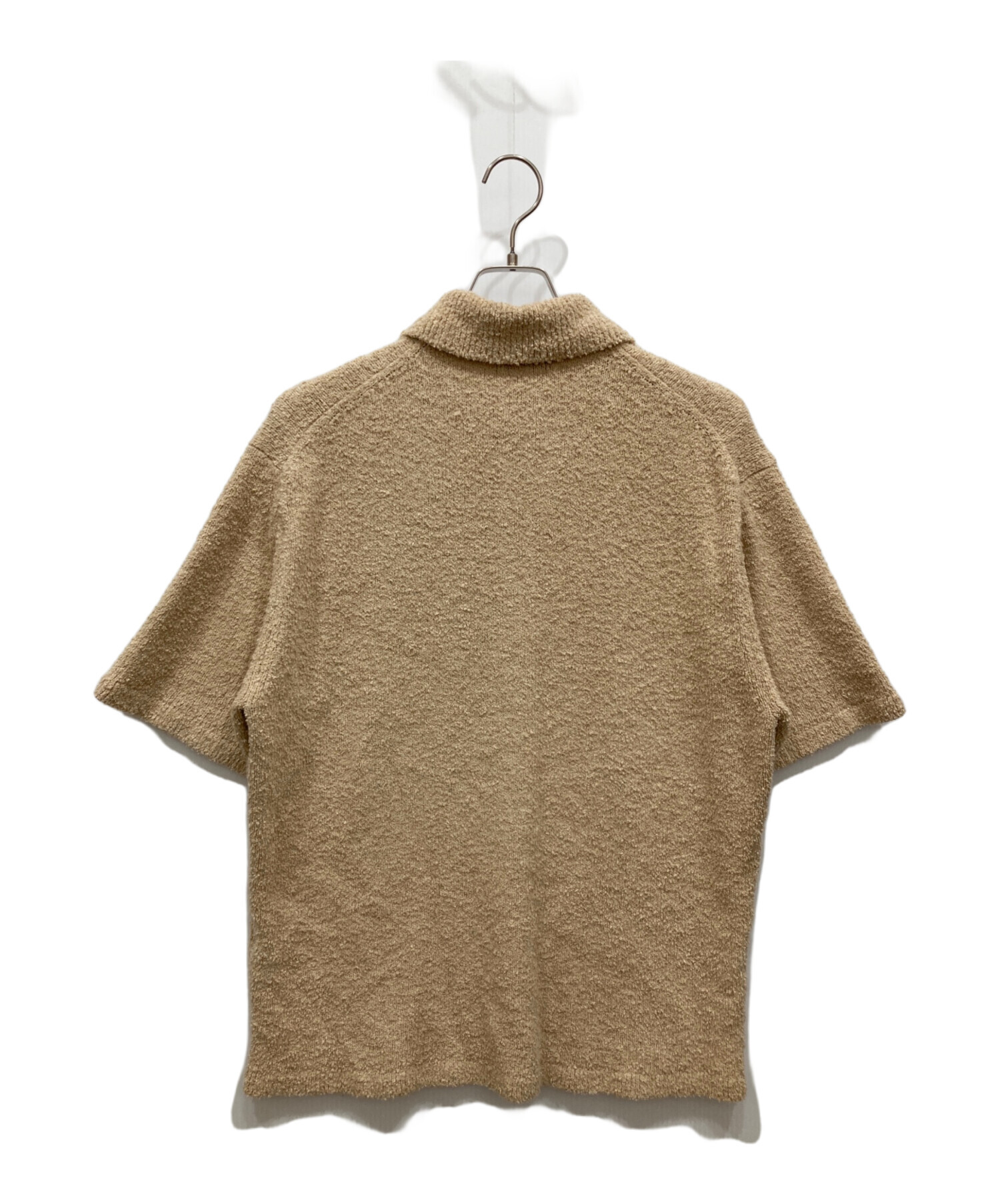 中古・古着通販】NKNIT (ンニット) カシミヤ混ニットポロシャツ 