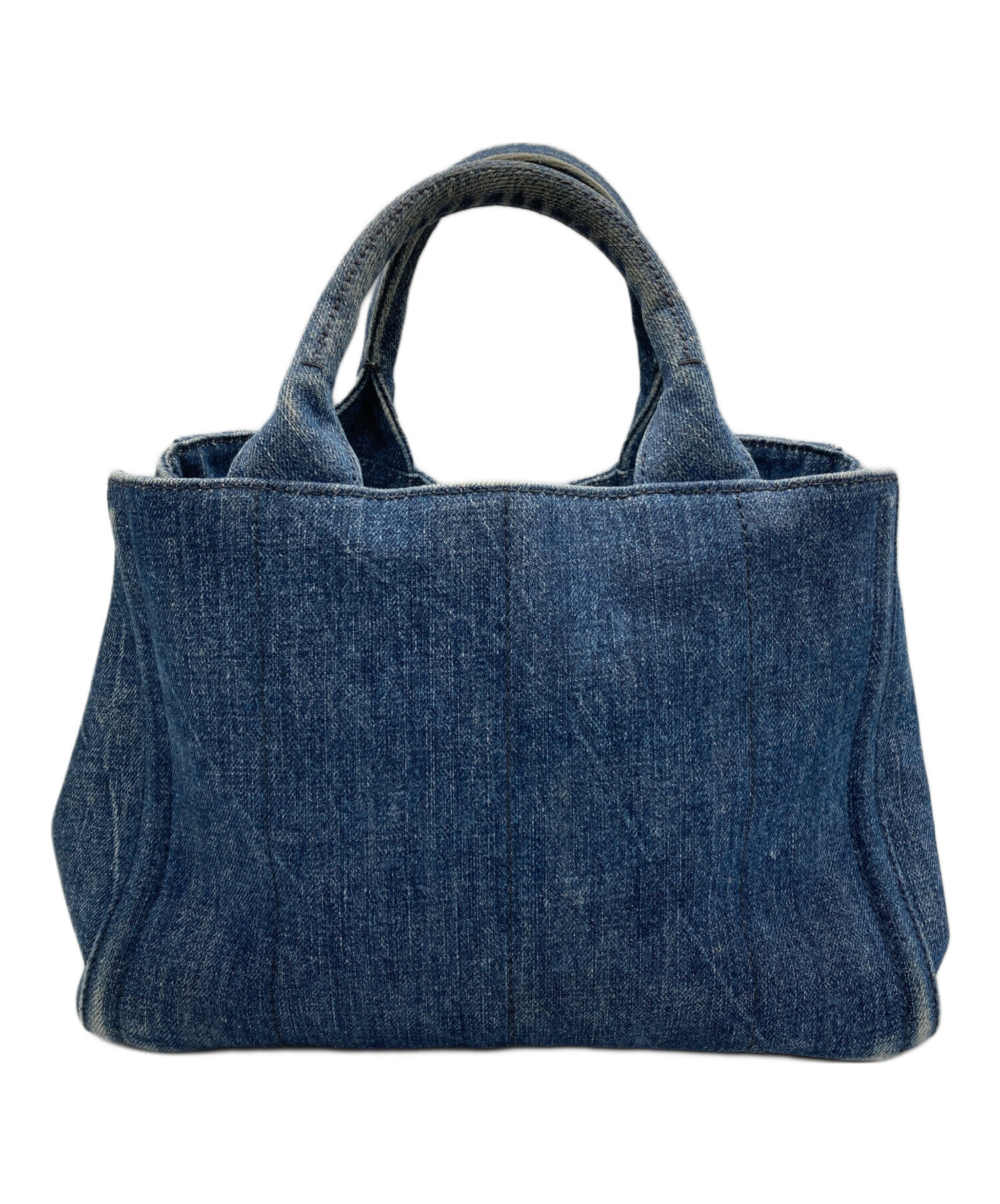 PRADA デニム スタッズ トートバッグ