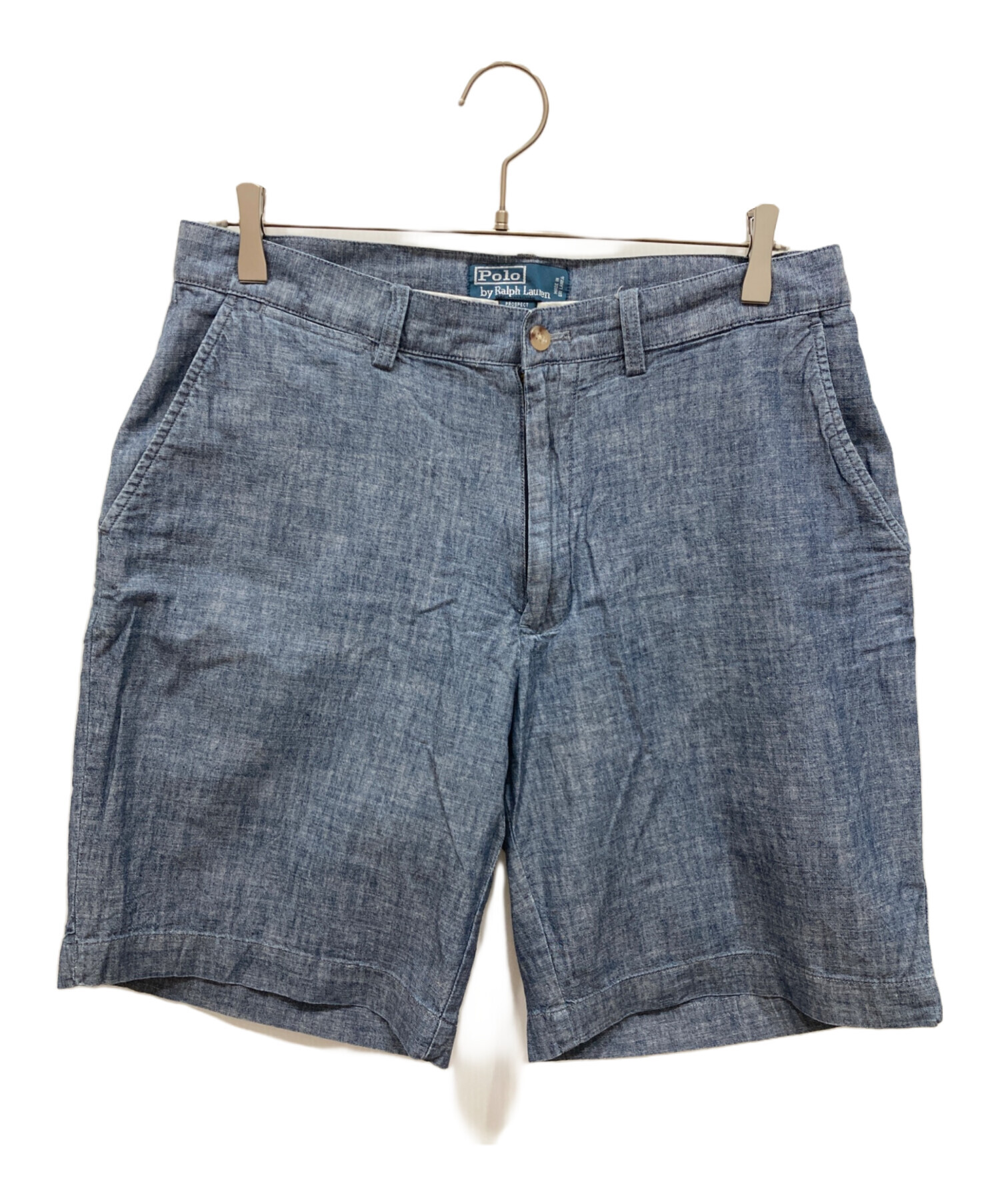 レア　polo ralph lauren シャンブレー　ハーフパンツL usa製 中古・古着通販】POLO RALPH LAUREN (ポロ・ラルフローレン