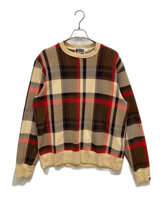 中古・古着通販】A BATHING APE (ア ベイシング エイプ) クルーネック 